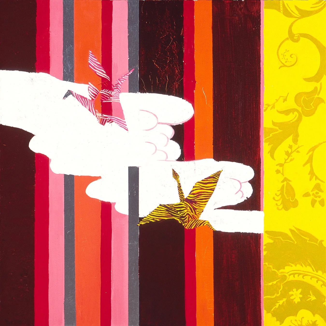 Wonderous Views  21" x 21" Oil on Canvas 2003