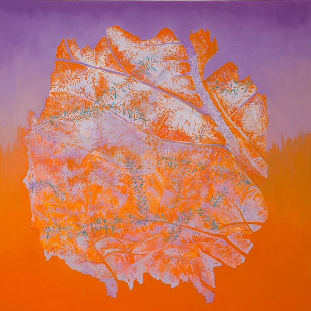 Hemlock Grove  36" x 36" Oil on Canvas 2024