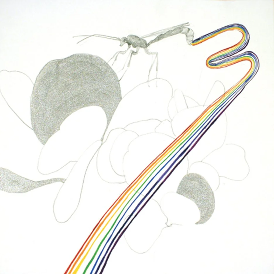 Rainbow  10" x 10" Gouache on Paper 2006