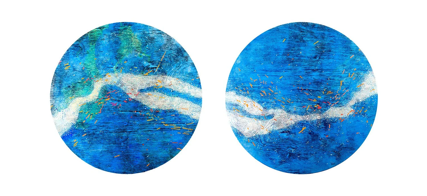 Atmospheric Airways Celestial Maps  48 inches diameter