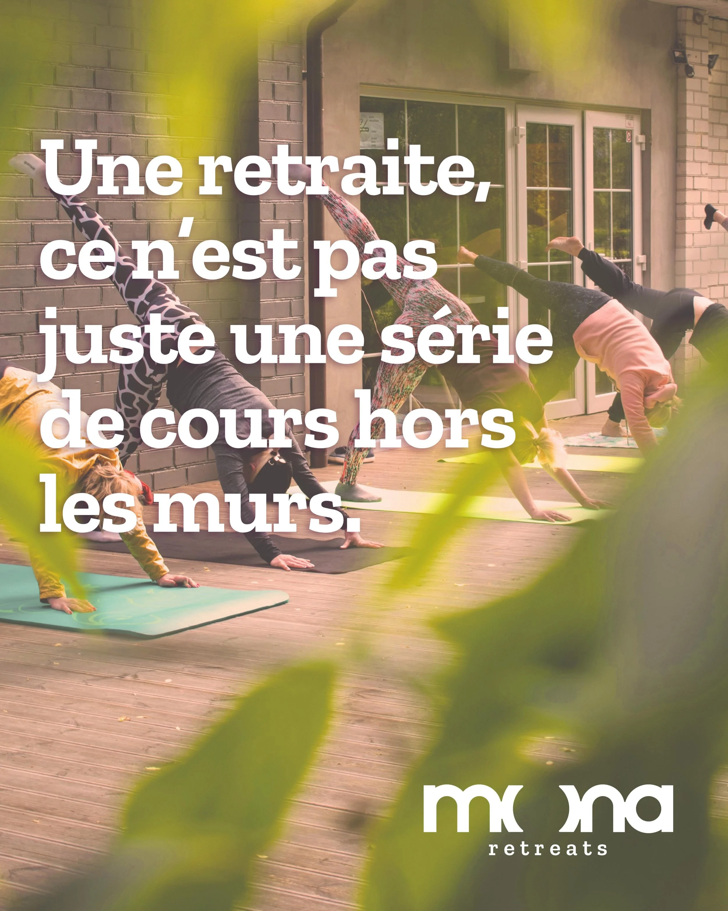 Une retraite ne se r&eacute;sume pas &agrave; d&eacute;placer ses cours dans un joli lieu.

C&rsquo;est une exp&eacute;rience compl&egrave;te : un rythme, une atmosph&egrave;re, une intention, des temps de pratique, mais aussi des moments de partage,