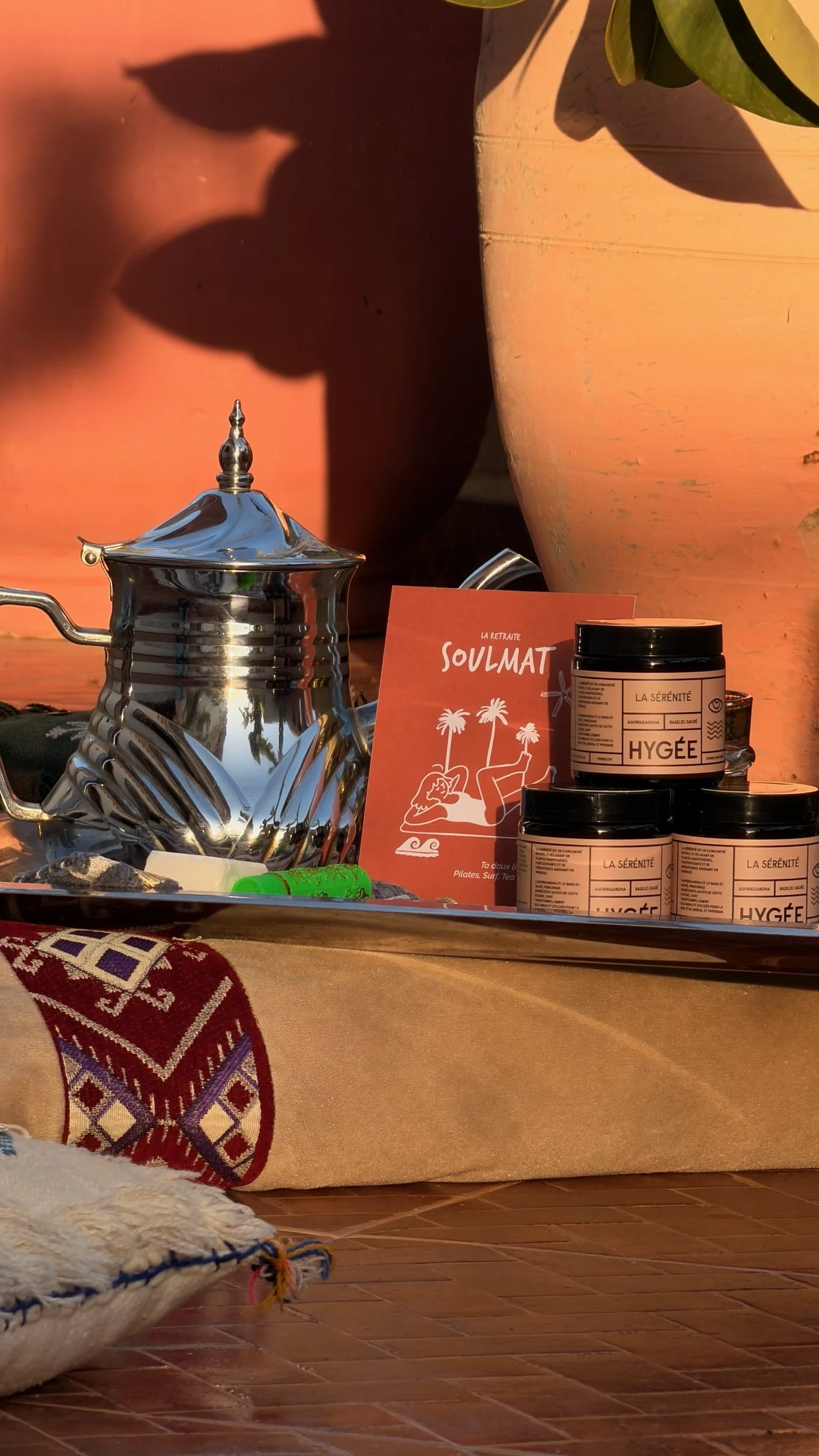 Marque partenaire Hygée en goodies aux participantes
