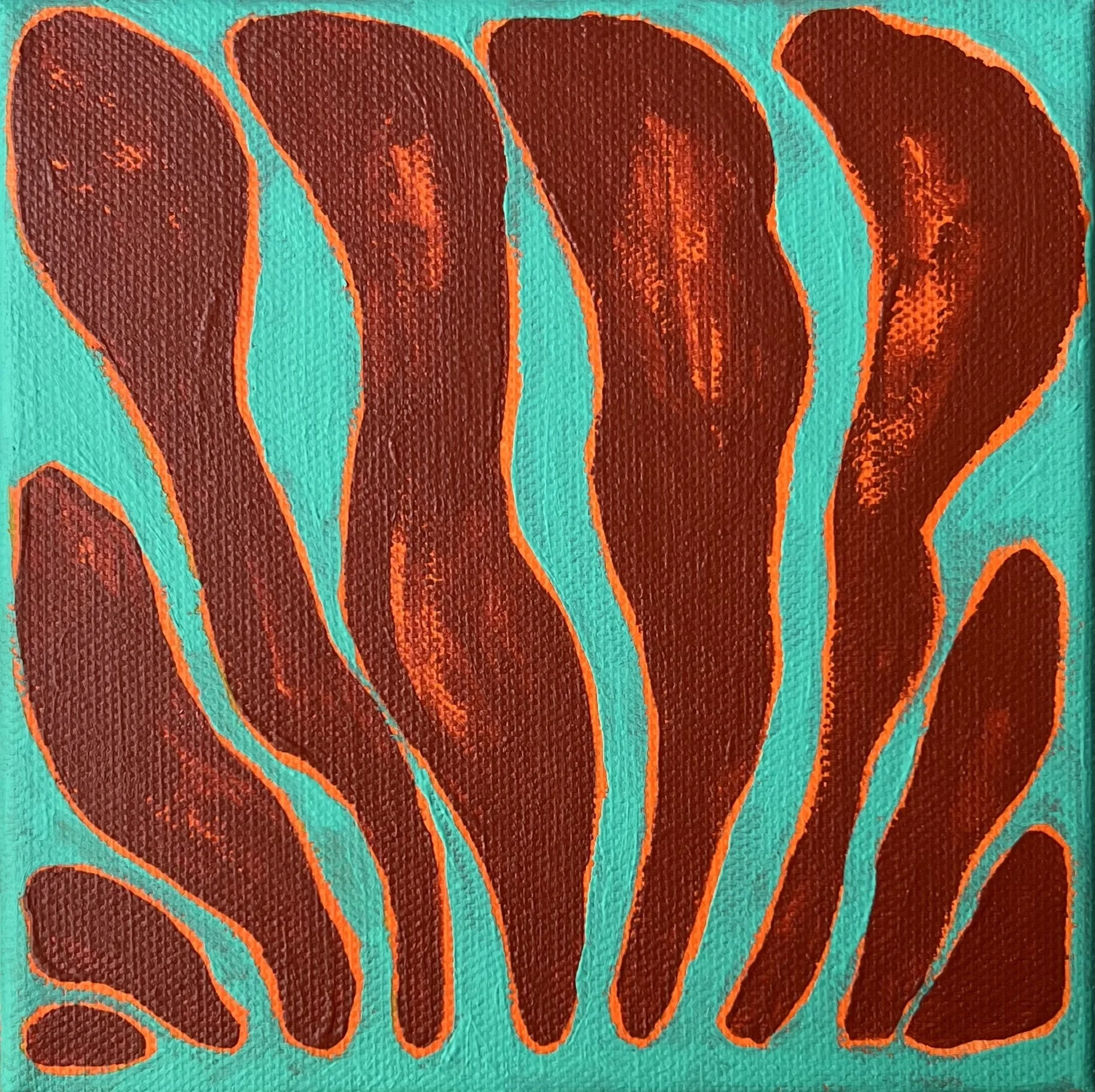 Ferric Ascension, 6x6x1.5—Sold