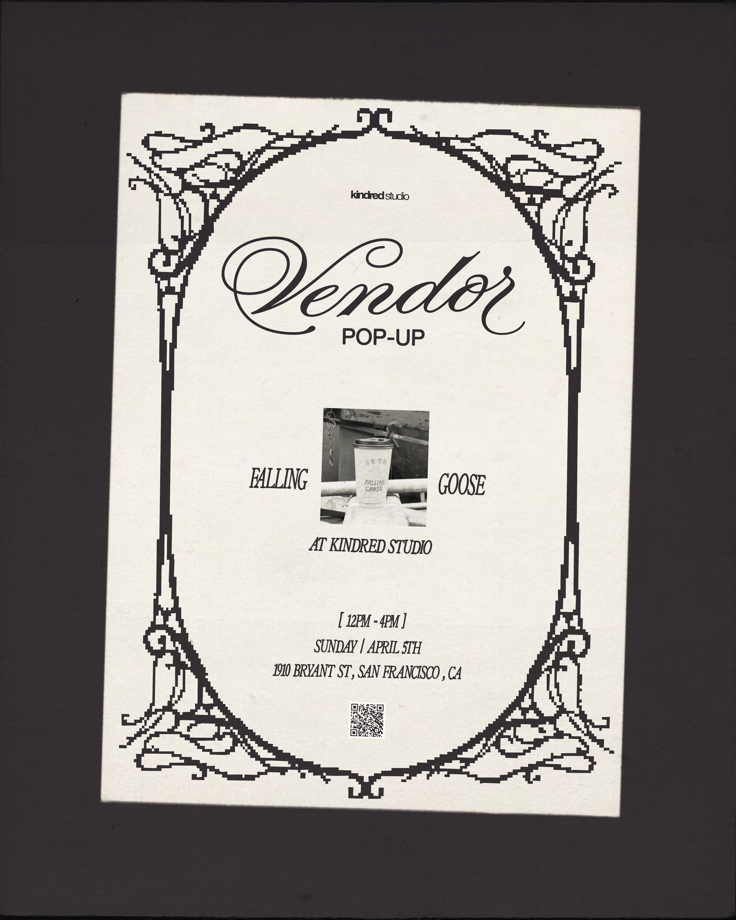 Falling Goose Pop-Up