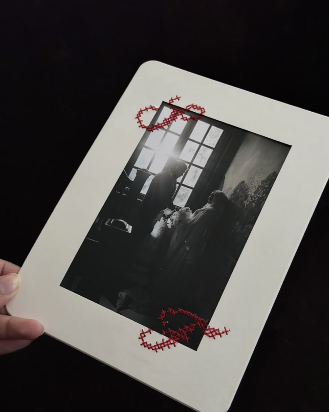 Cross-Stitch Polaroid Embroidery
