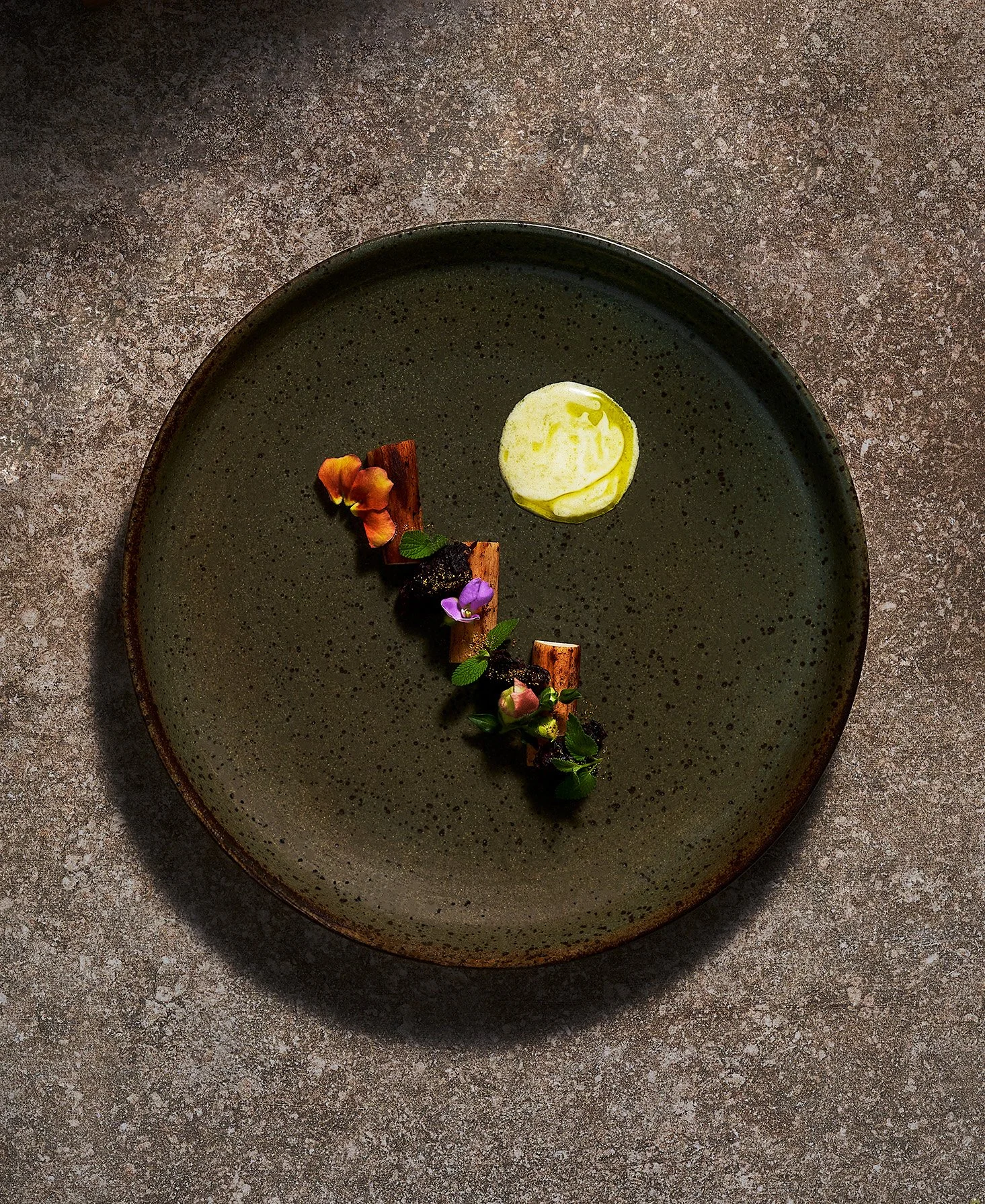 A chewy beets dish by Justin Champagne-Lagarde. Photographed for the Perch Cookbook by Gumption Studio, Ottawa Cookbook photographer.