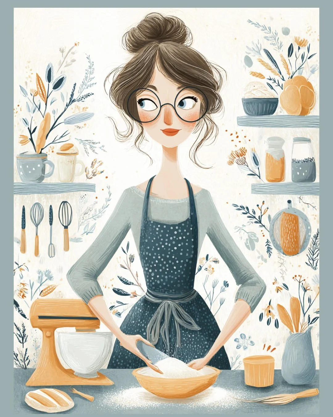 How to Turn Your Baking Time into a Mindful Ritual [A Gentle Guide for Slower Living] - check out the latest blog post