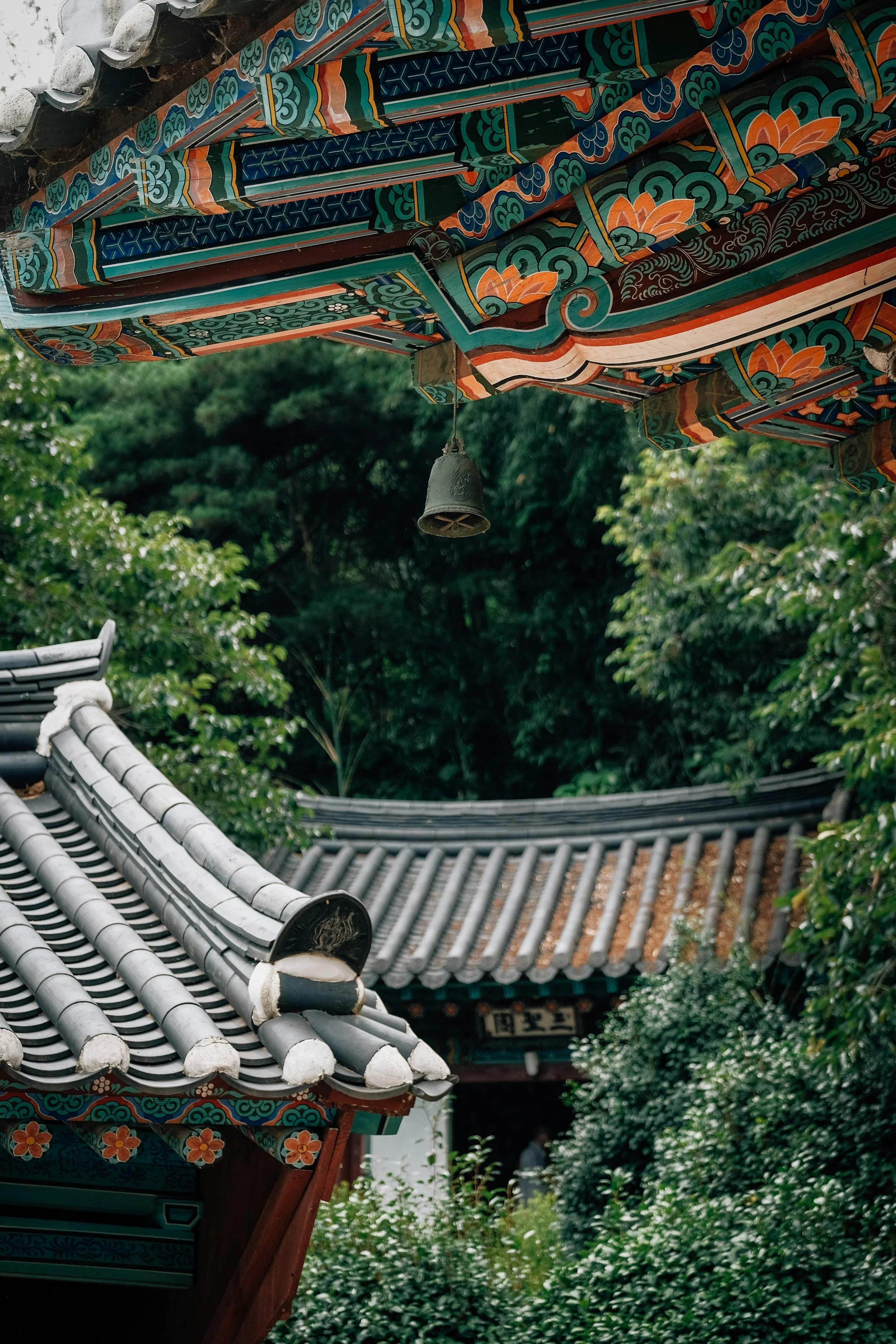 Intricately-designed temples