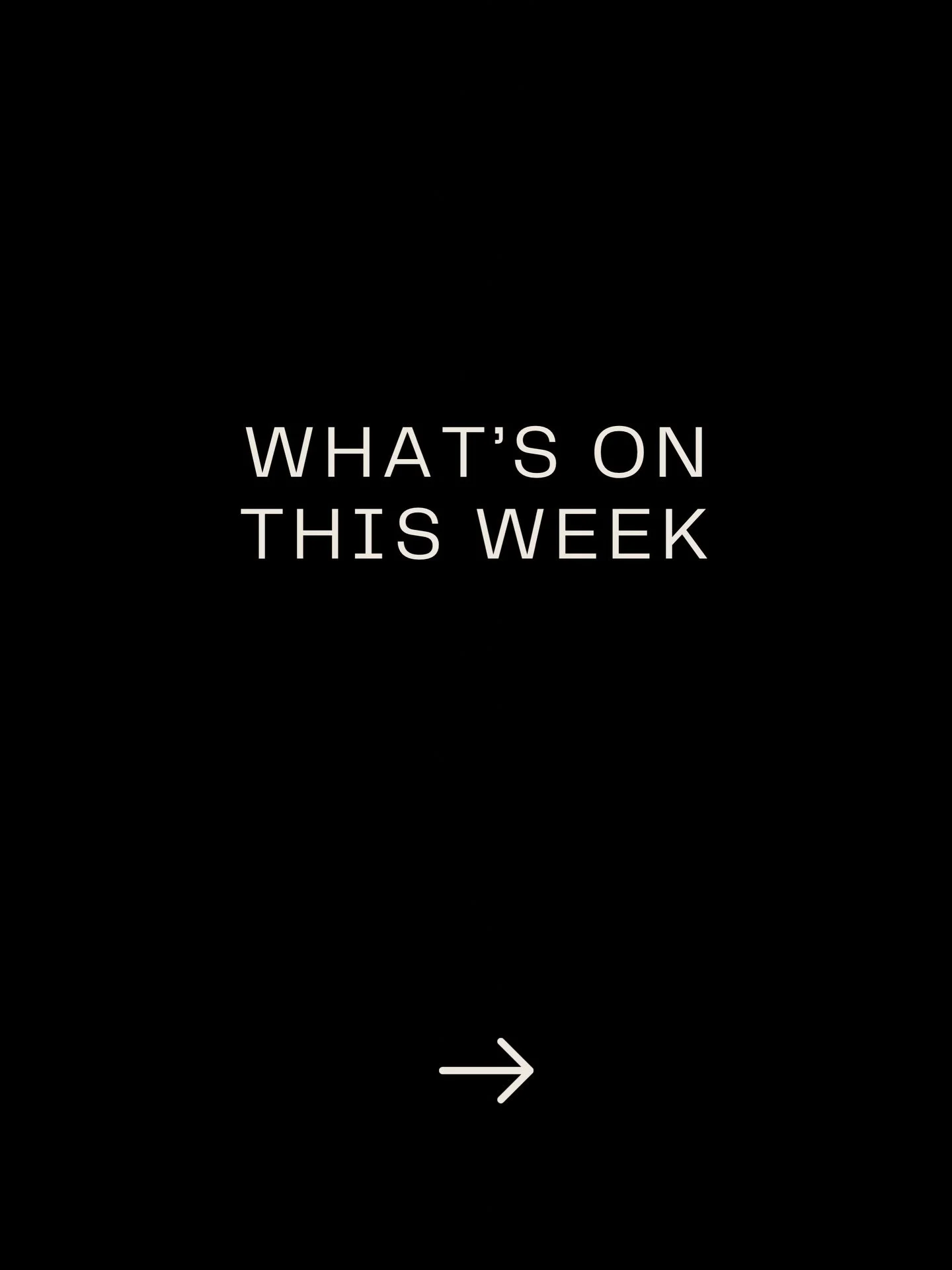 Our lineup for this week is looking pretty juicy! Swipe to see what's on the cards 👉