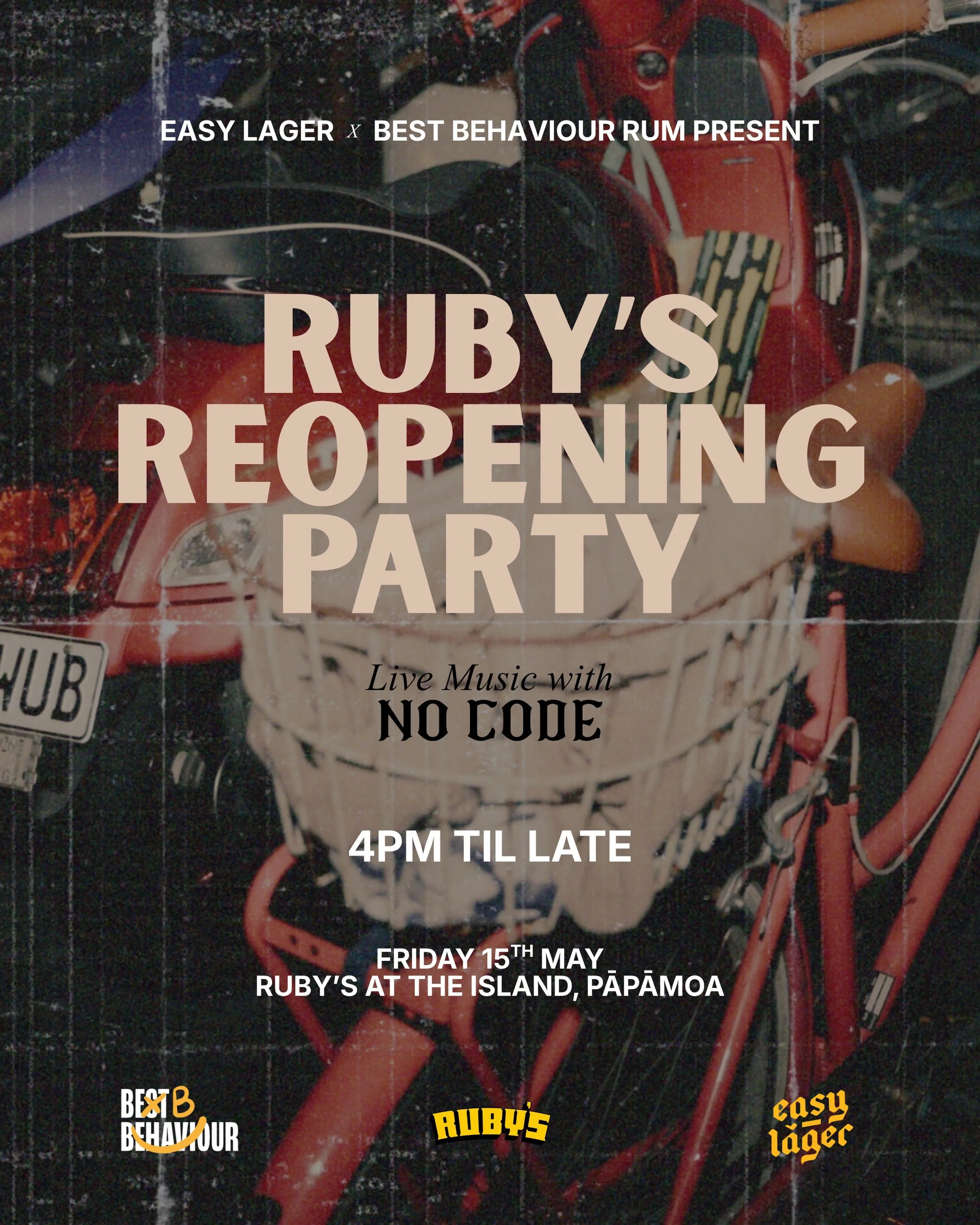 Ruby&rsquo;s is reopening at The Island and it&rsquo;s going to be even better than you remember&hellip;

A fresh look, fresh faces and a few familiar ones too.

Come celebrate with us Friday 15th May. Bar opens from 4pm w live music from @no_code_nz