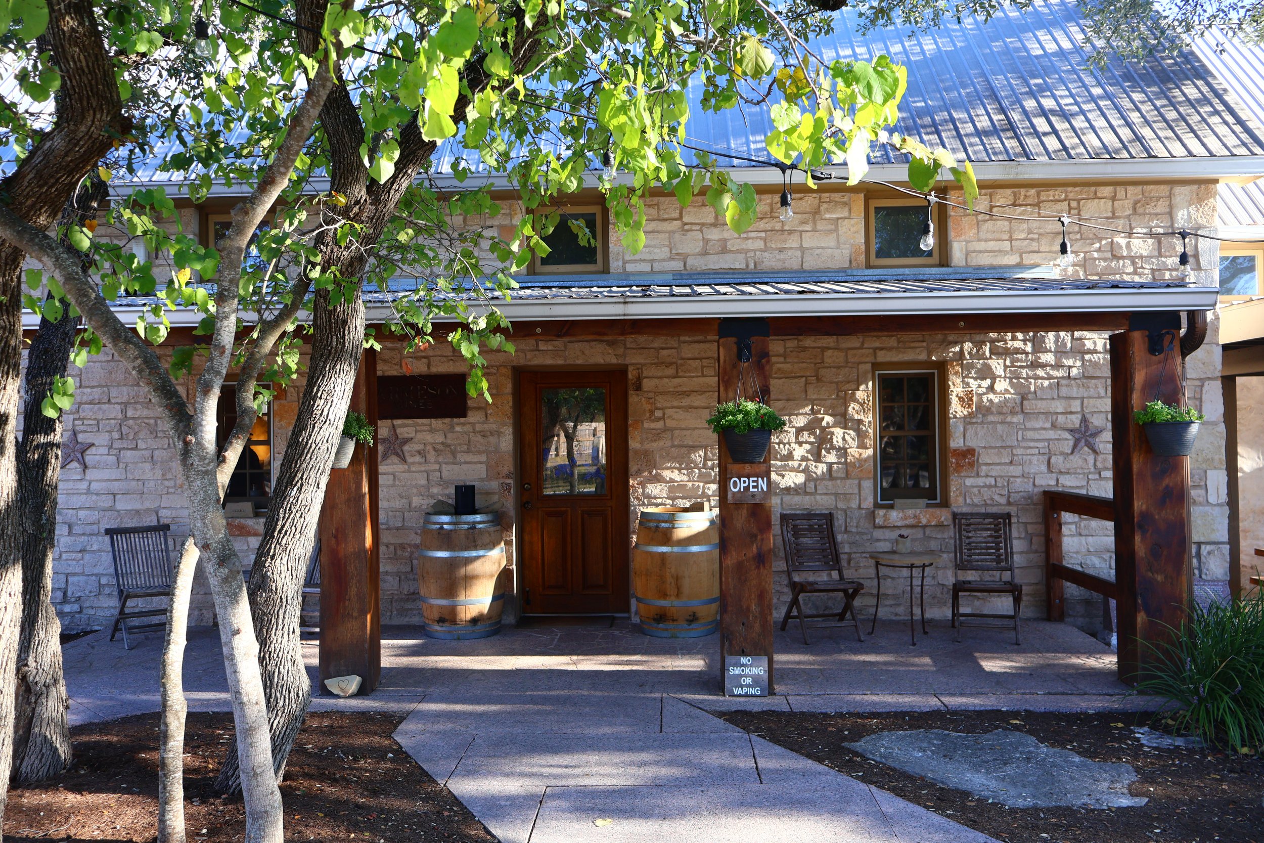 Parmeson wines entrance .JPG