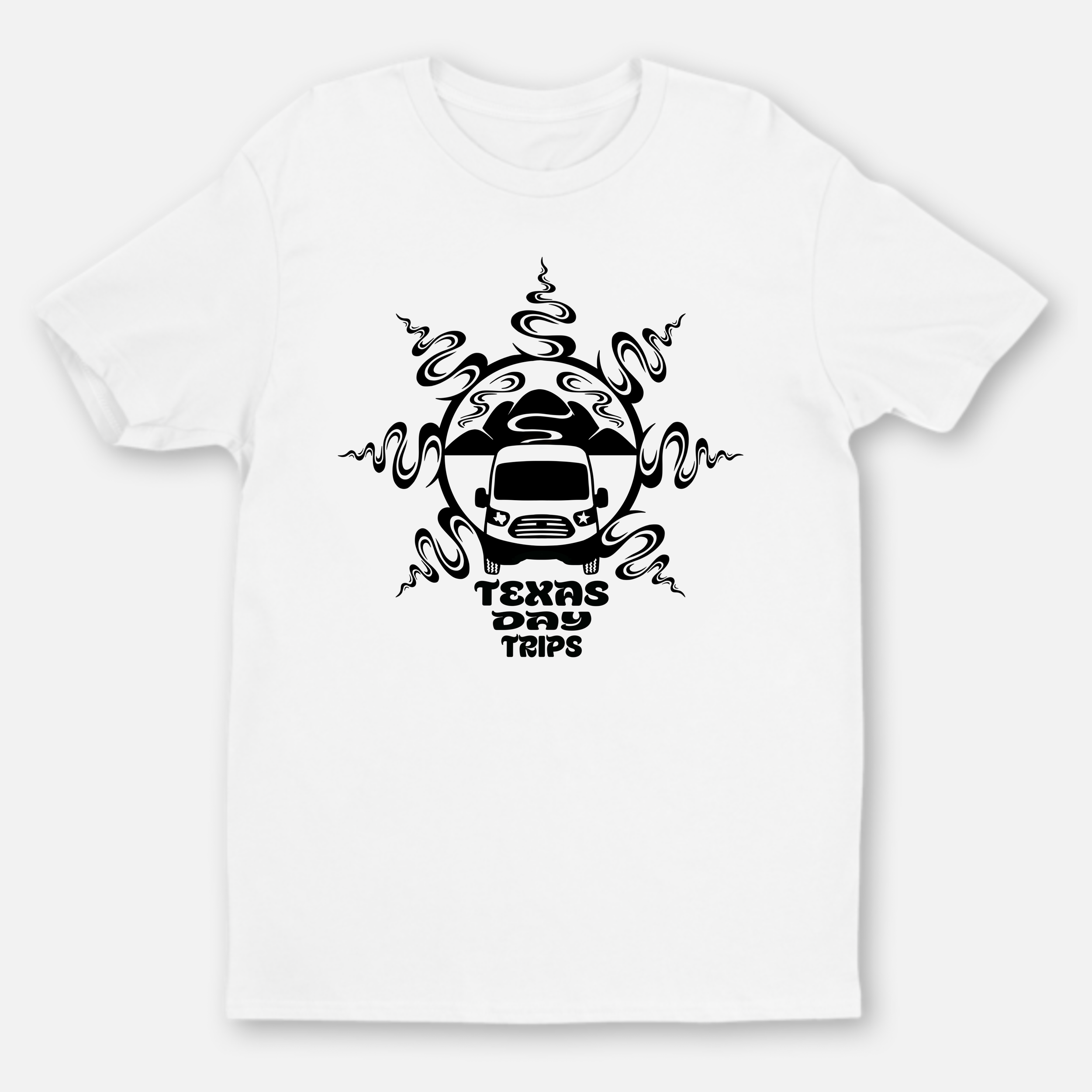 Texas Day Trips Black logo shirt.png