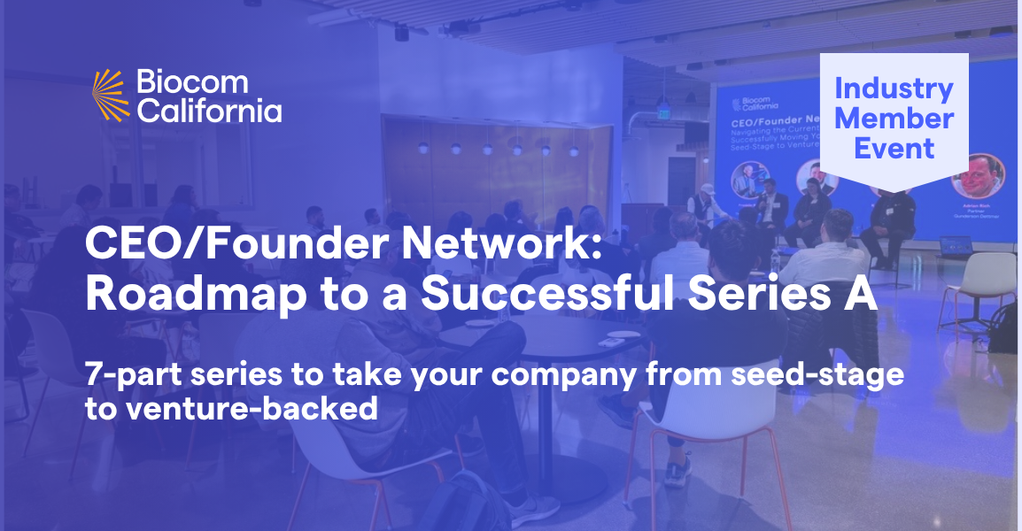CEO/Founder Network: Roadmap to a Successful Series A (Session 3 of 7)