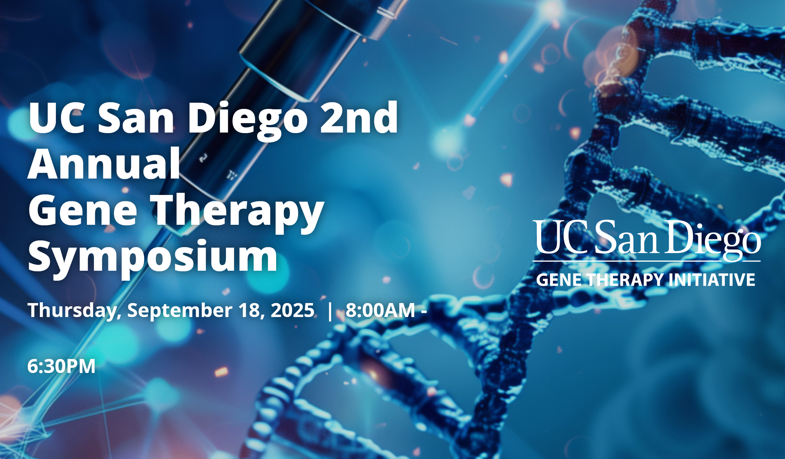 UC San Diego 2nd Annual Gene Therapy Symposium