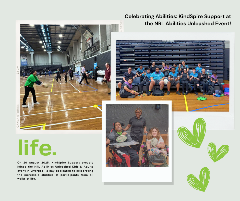 Celebrating Abilities: KindSpire Support at the NRL Abilities Unleashed Event!