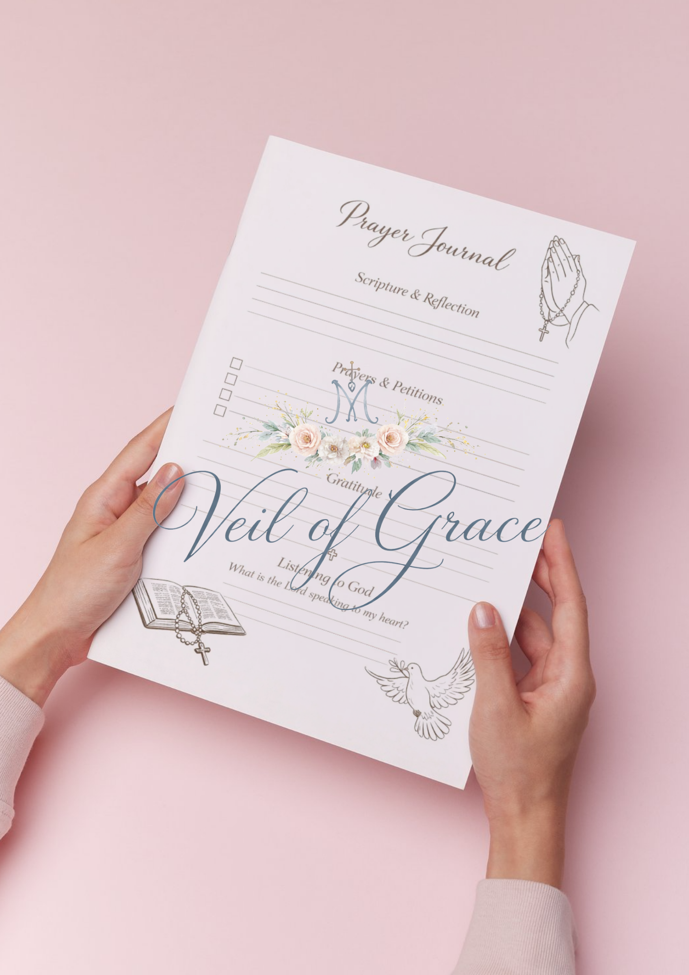 Minimalist Prayer Journal Page