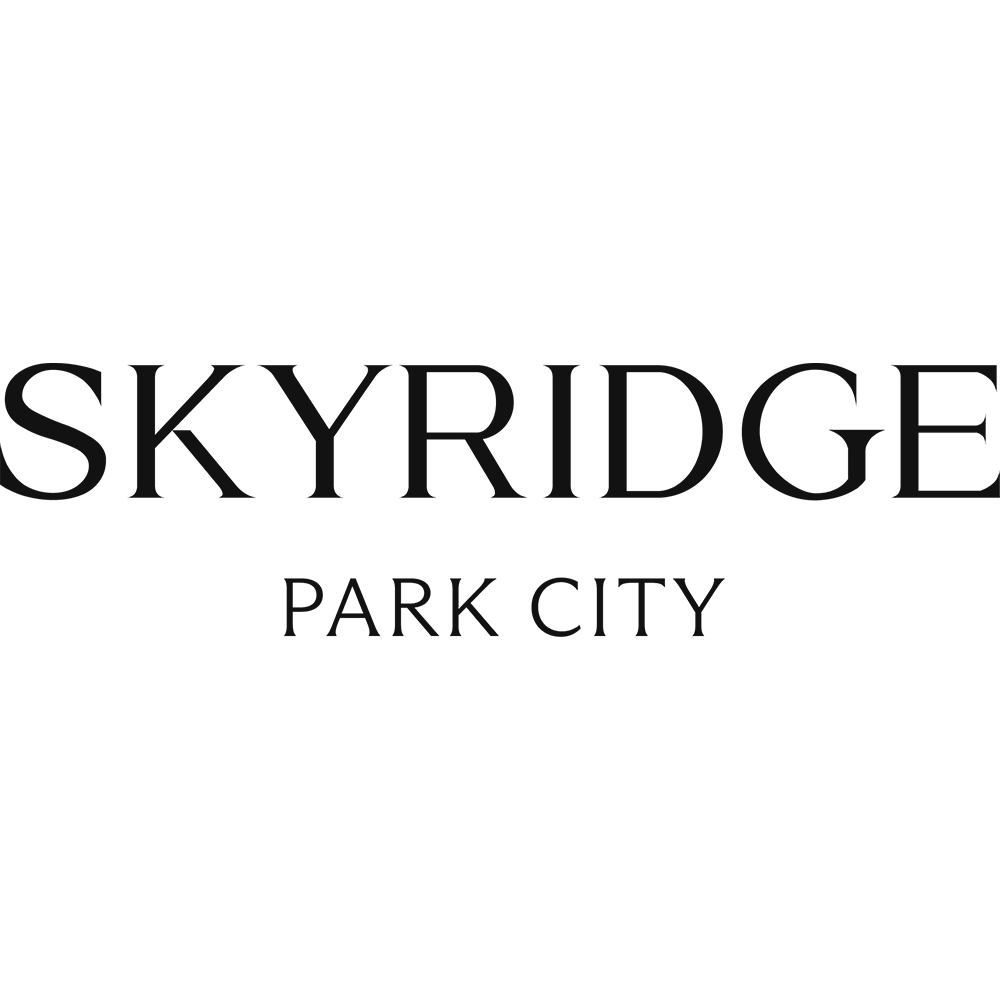 Skyridge Park City logo in black text on a white background