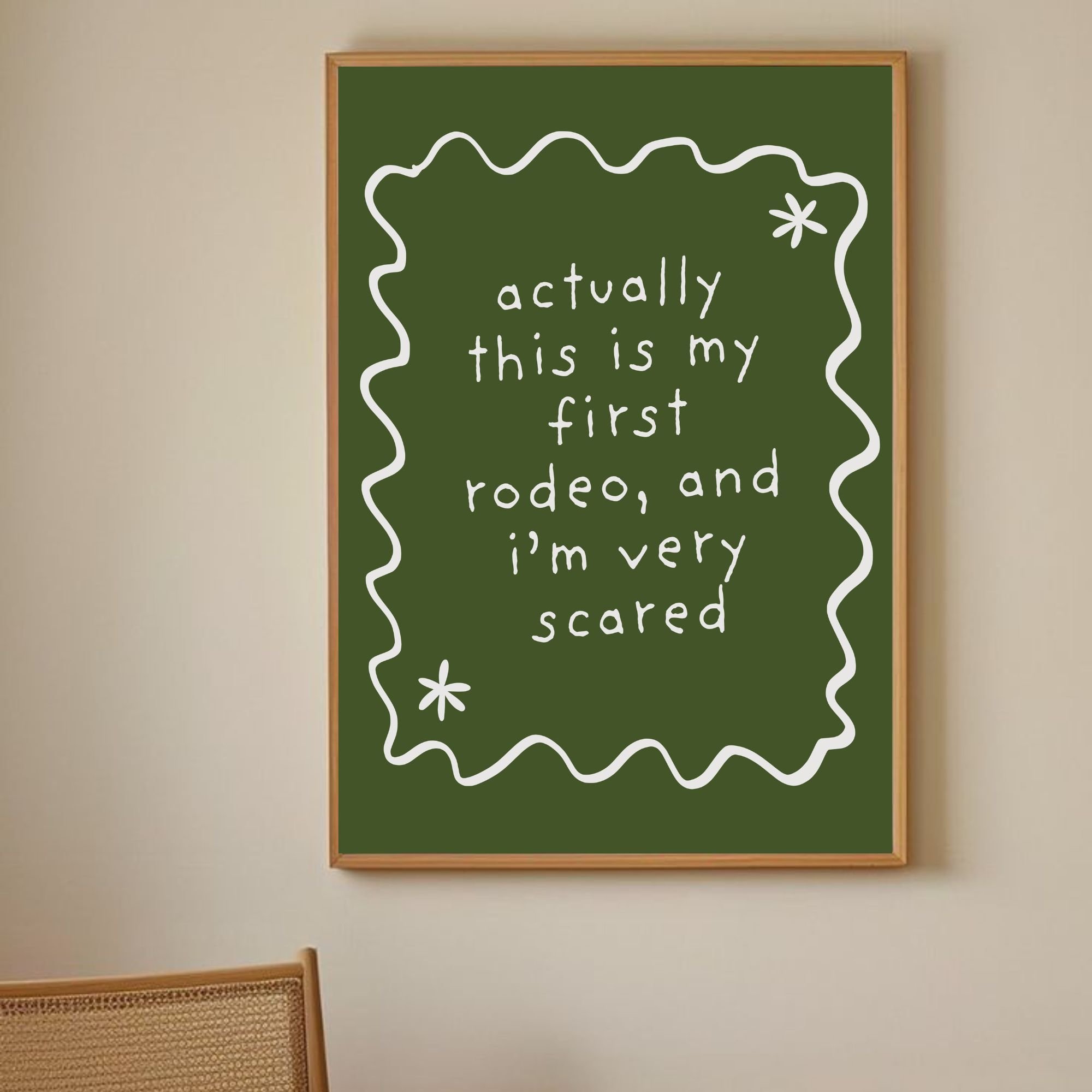 First Rodeo - Wall Print