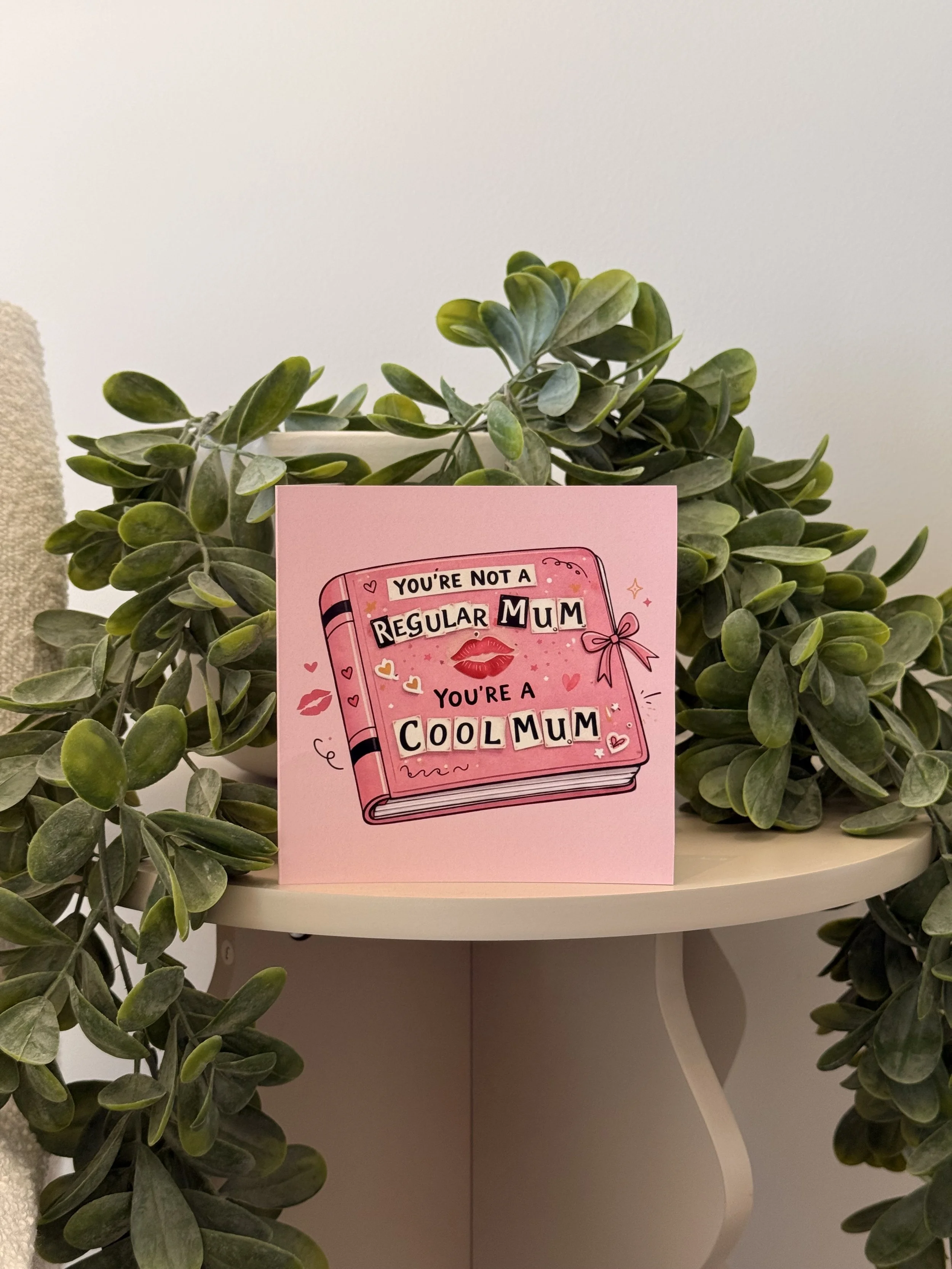 Not a Regular Mum - Greeting Card