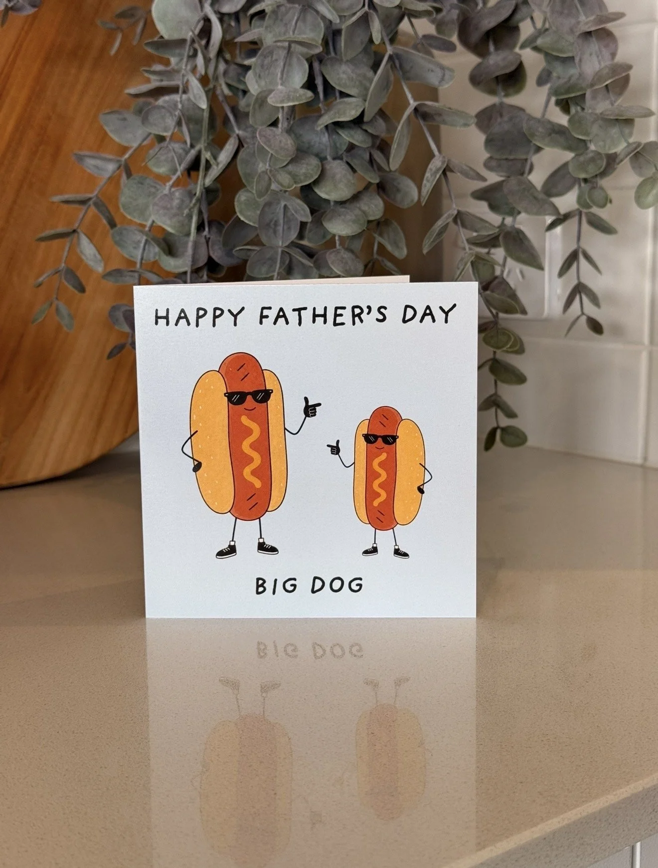Big Dog - Greeting Card
