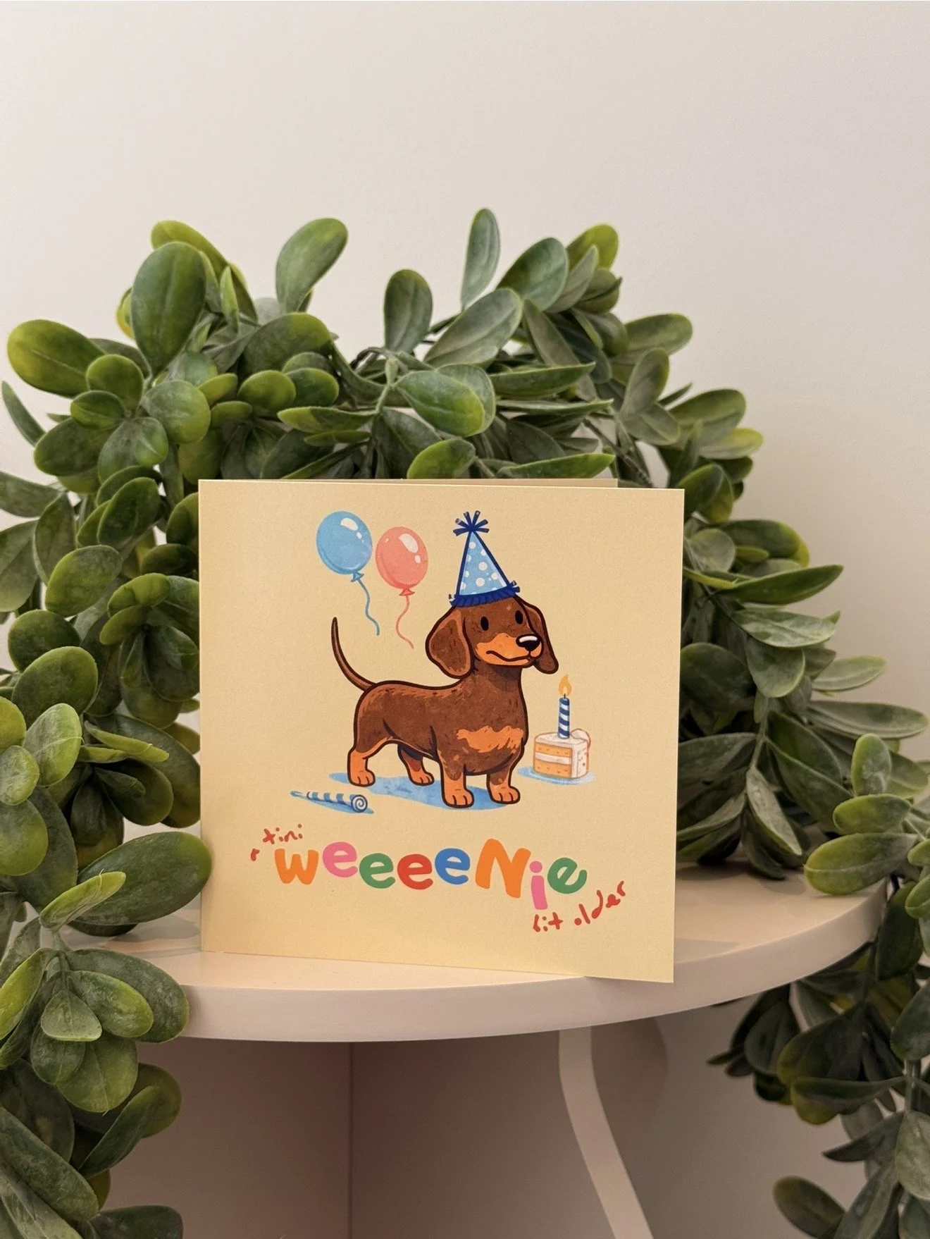 Tini Weenie Bit Older - Greeting Card