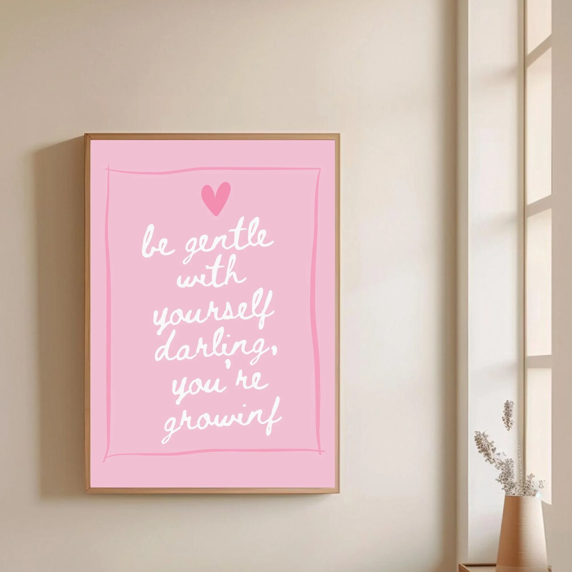 Be Gentle - Wall Print