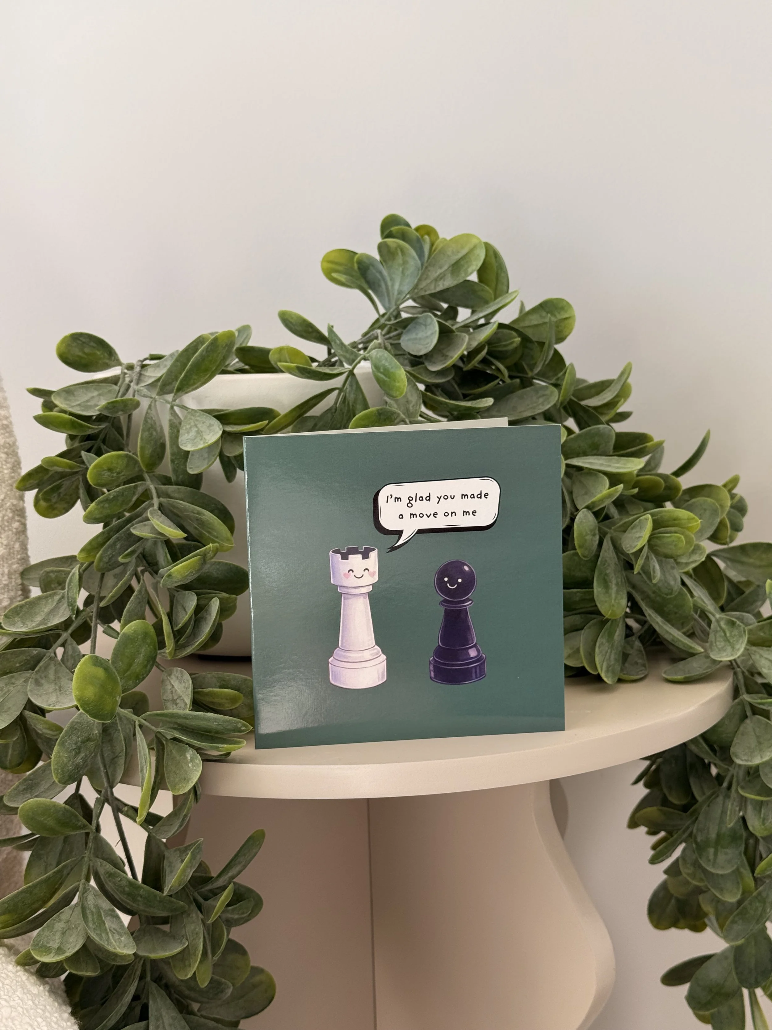 Glad You Made a Move - Greeting Card