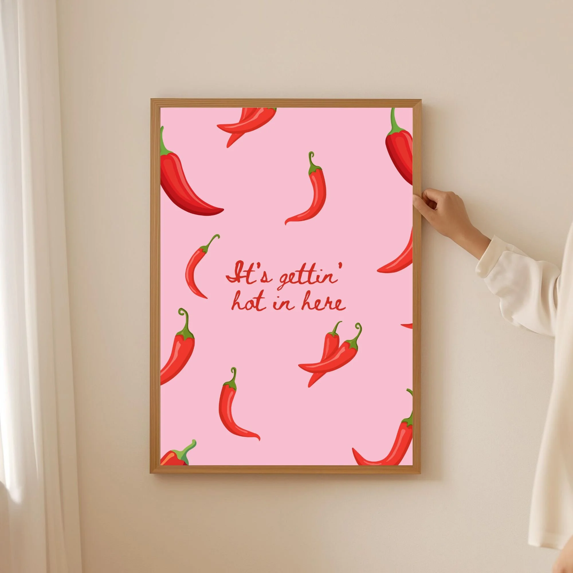 Hot In Here - Wall Print