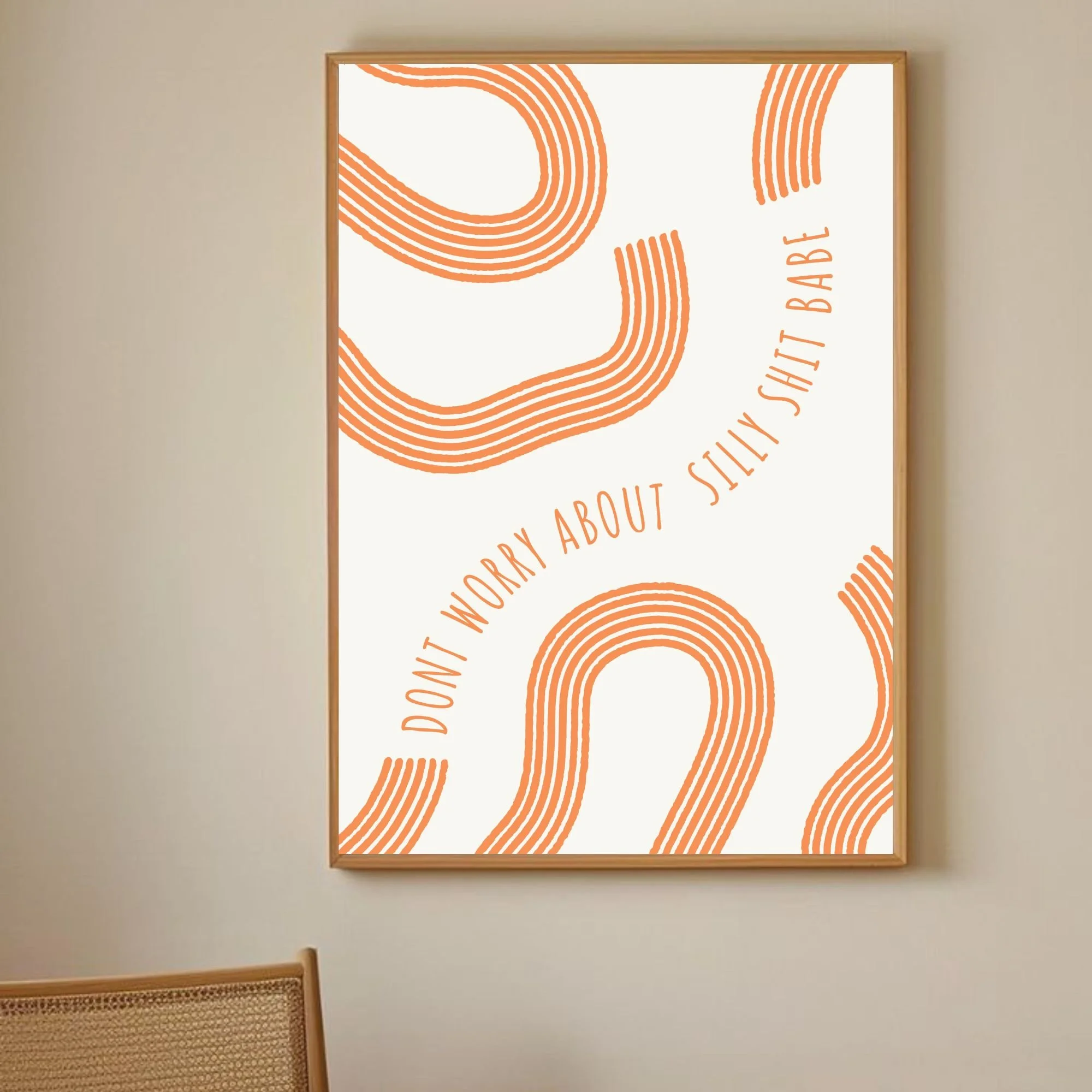 Don't Worry Babe - Wall Print