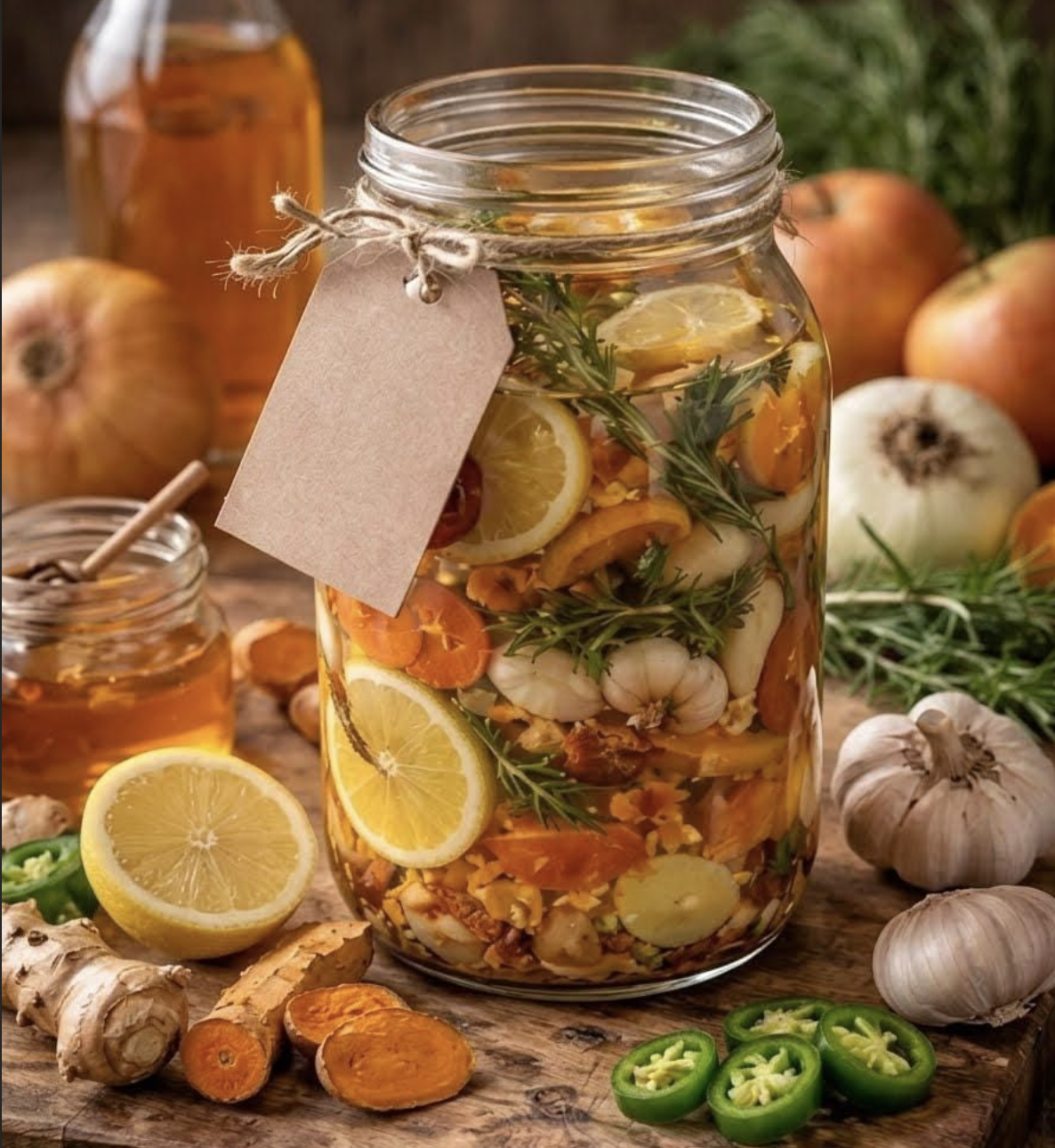 Cold &amp; Flu Season: Fire Ciders &amp; Oxymels Making by RieAnn @ Yellow Barn Farm