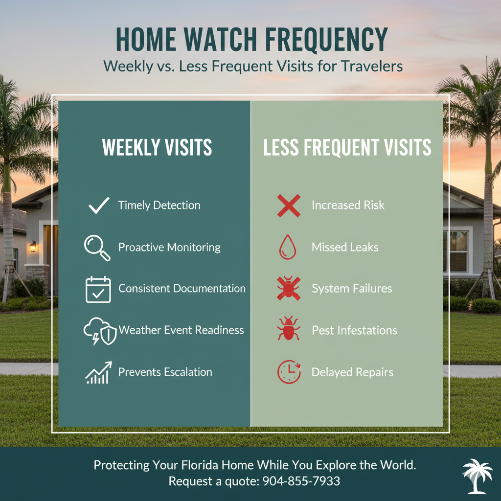 Why Weekly Home Watch Visits Matter More Than You Think — Guide for Frequent Travelers