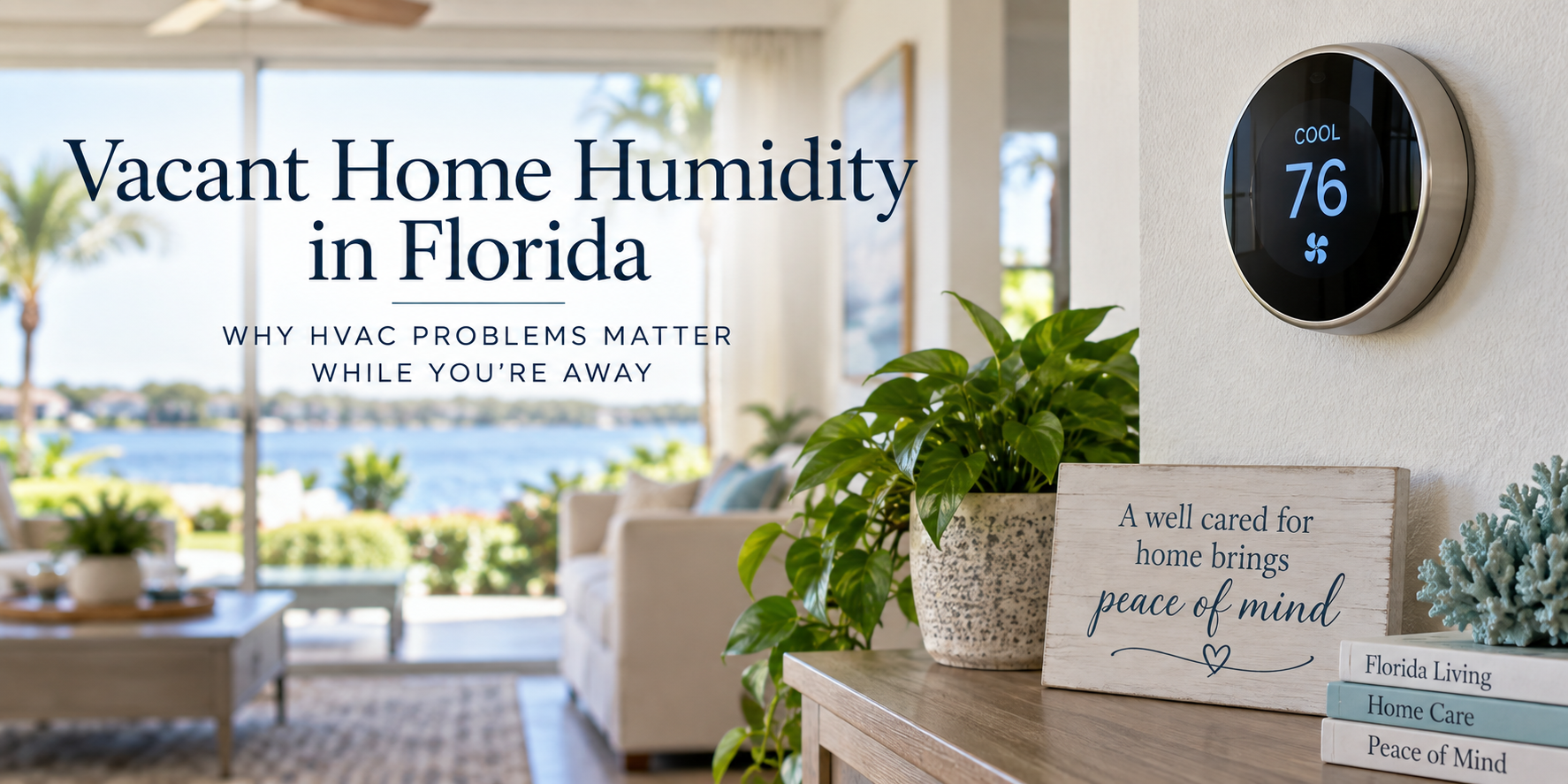 Vacant Home Humidity in Florida: Why HVAC Problems Matter While You’re Away
