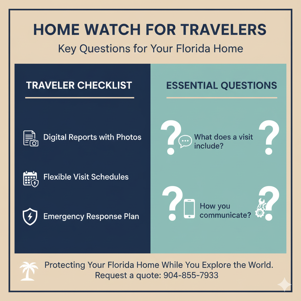 Top Questions Every Frequent Traveler Should Ask Before Hiring a Home Watch Company