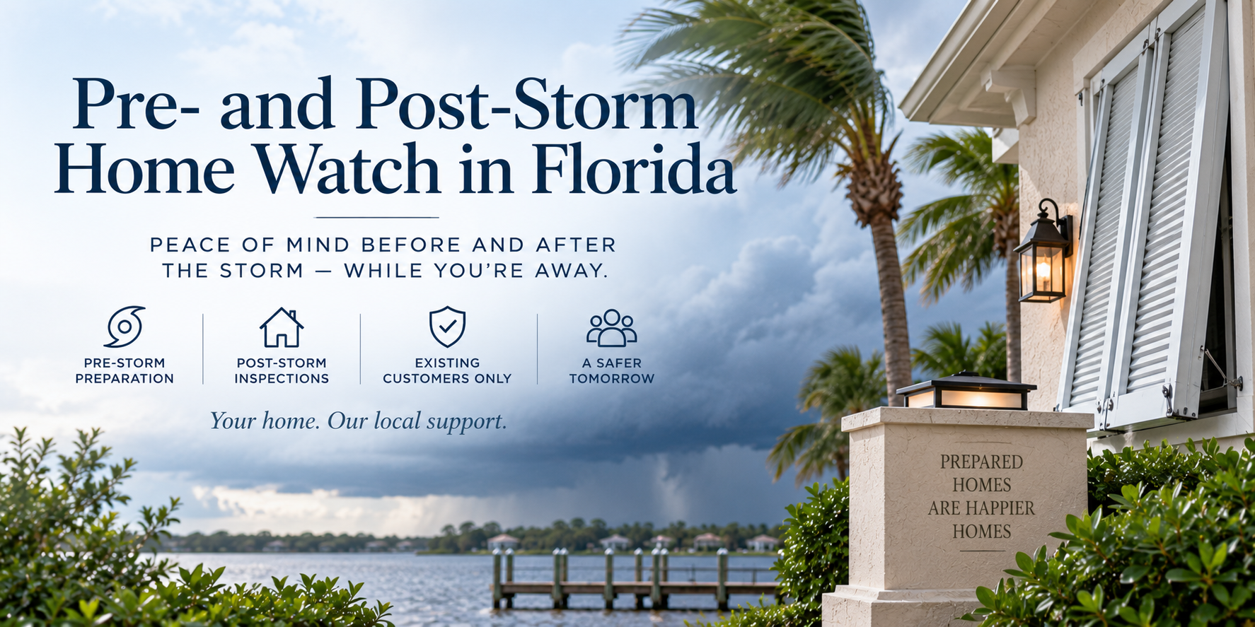 Pre- and Post-Storm Home Watch in Florida: What Happens When You’re Away?
