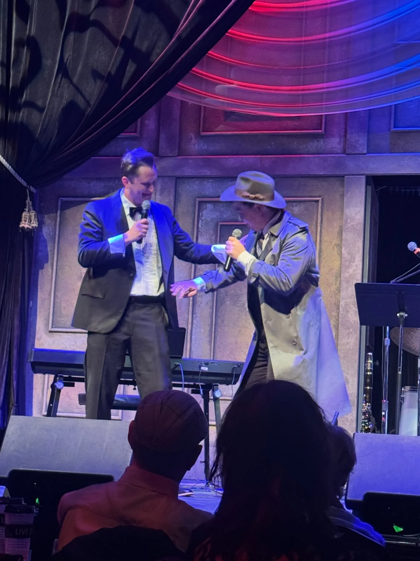 Huge thank you to @rapidfiretheatre for joining us at our very first Listening Salon and bringing the film noir improv magic.

You added such a fun, unexpected energy to the night and made the whole experience even more memorable. The creativity, tim