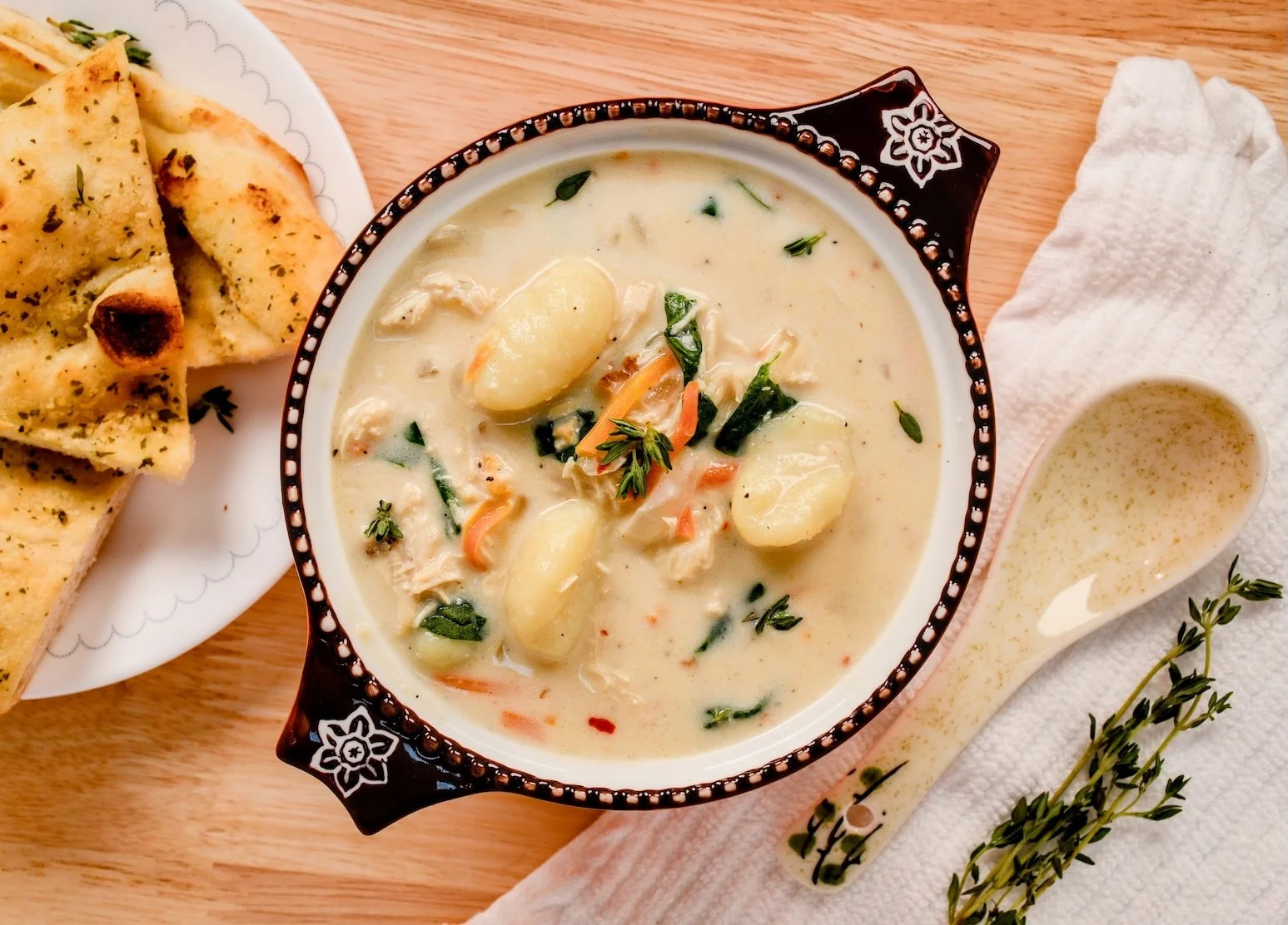 Nonna’s Gnocchi Chicken Soup
