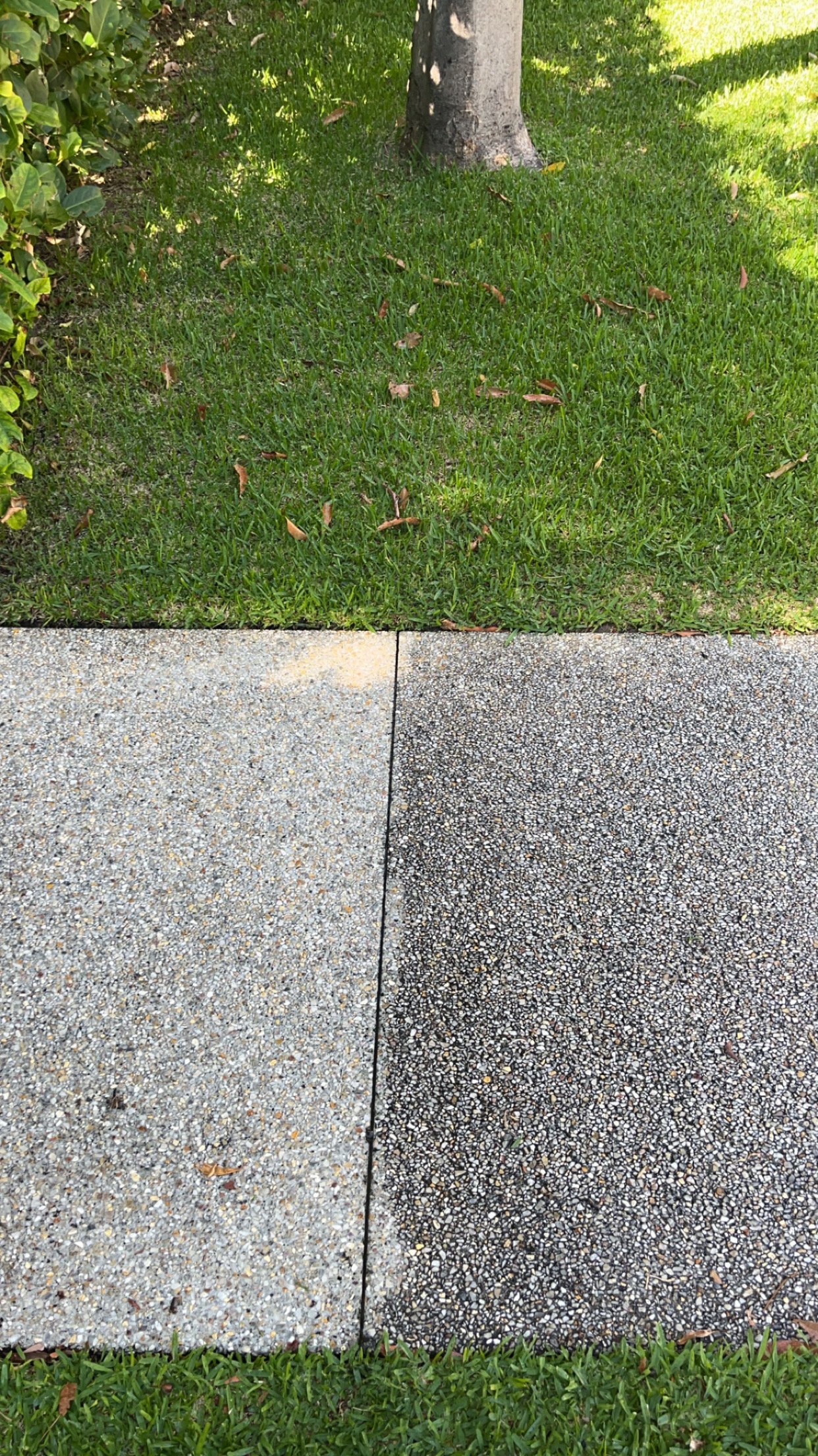 high pressure cleaning, concrete
