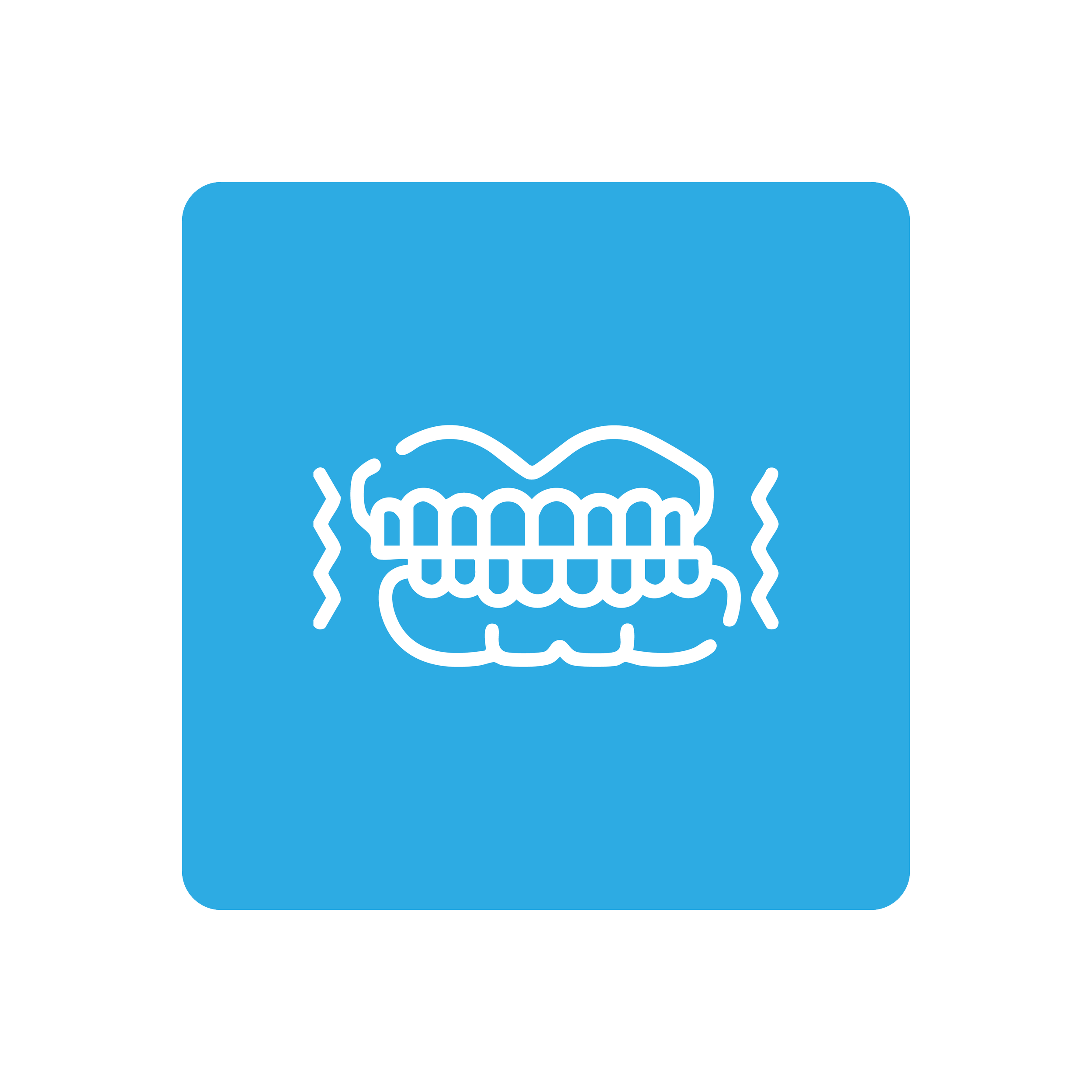 Grinding teeth icon