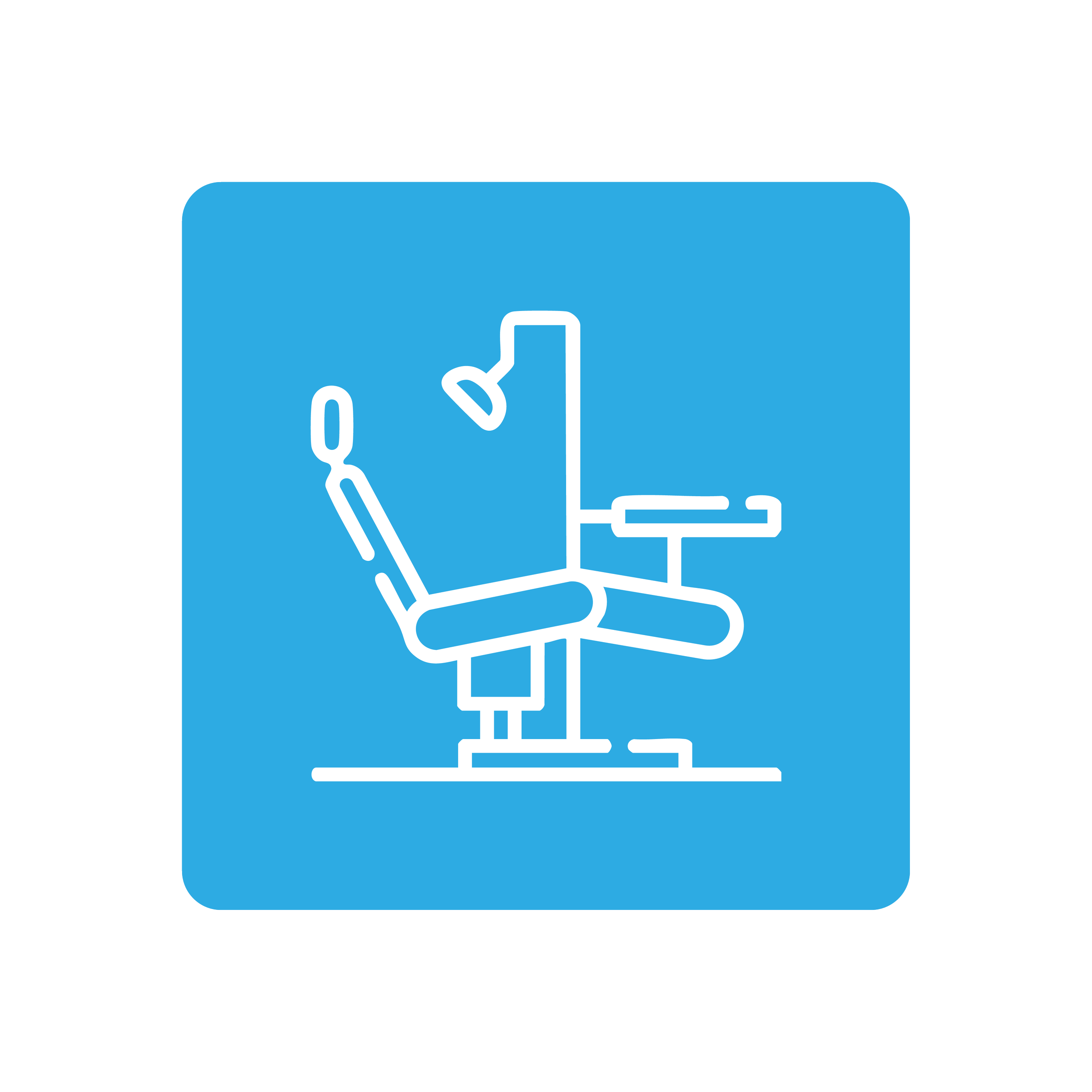 Dental chair icon