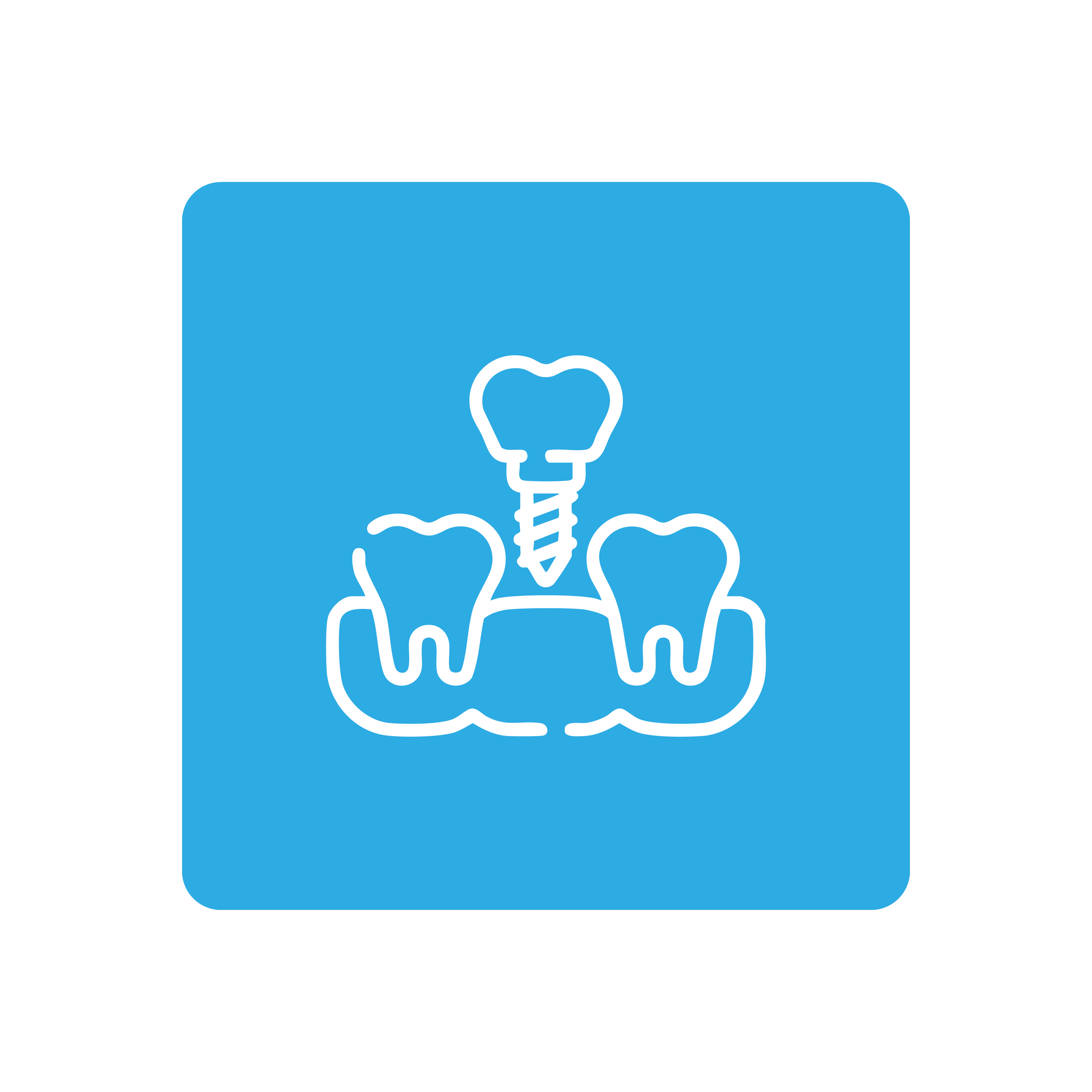 Dental implant icon