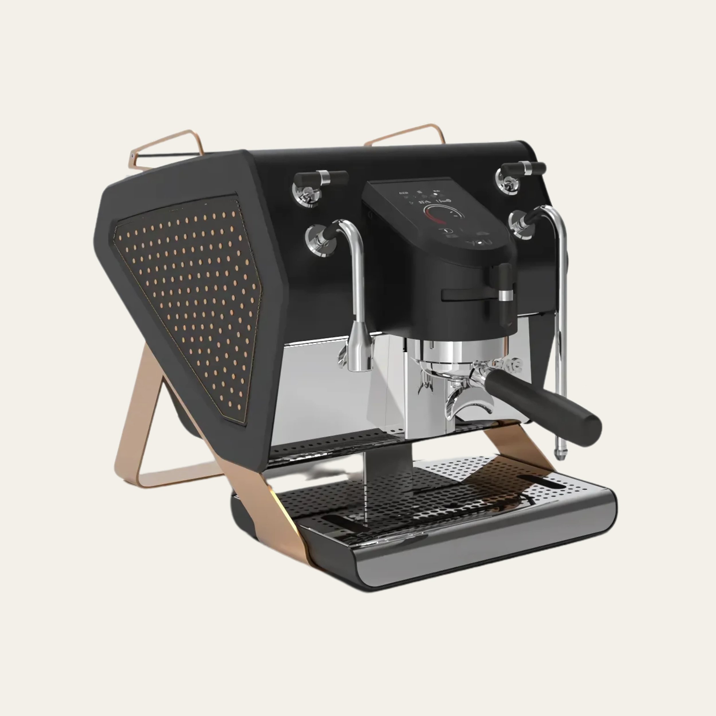 Sanremo YOU Home Coffee Machine In Black-Gold