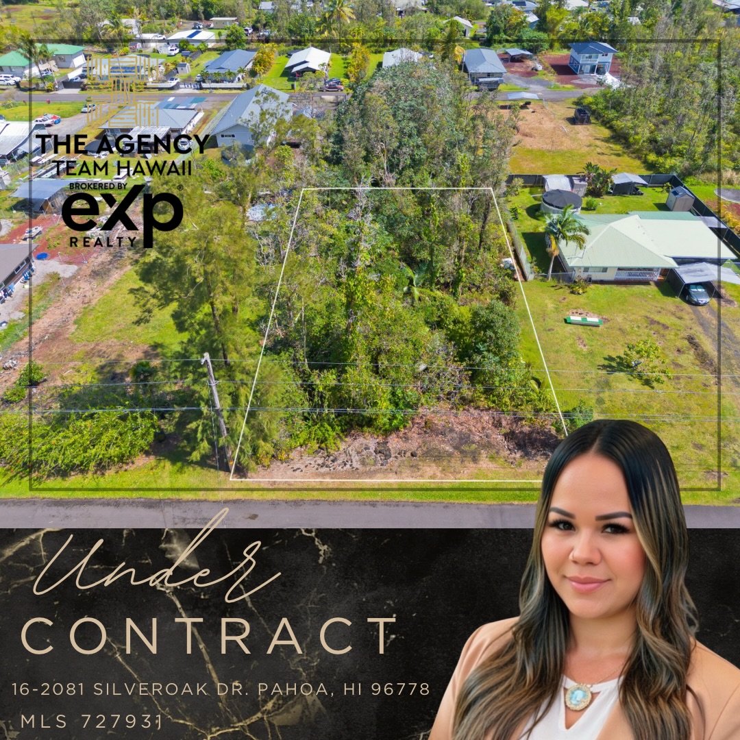 Under contract in Ainaloa 🌿✨

Congratulations to my seller on accepting an offer on their vacant lot on Ainaloa Drive!

We went under contract within days of hitting the market &mdash; and that was no accident. We priced it strategically to sell, ge