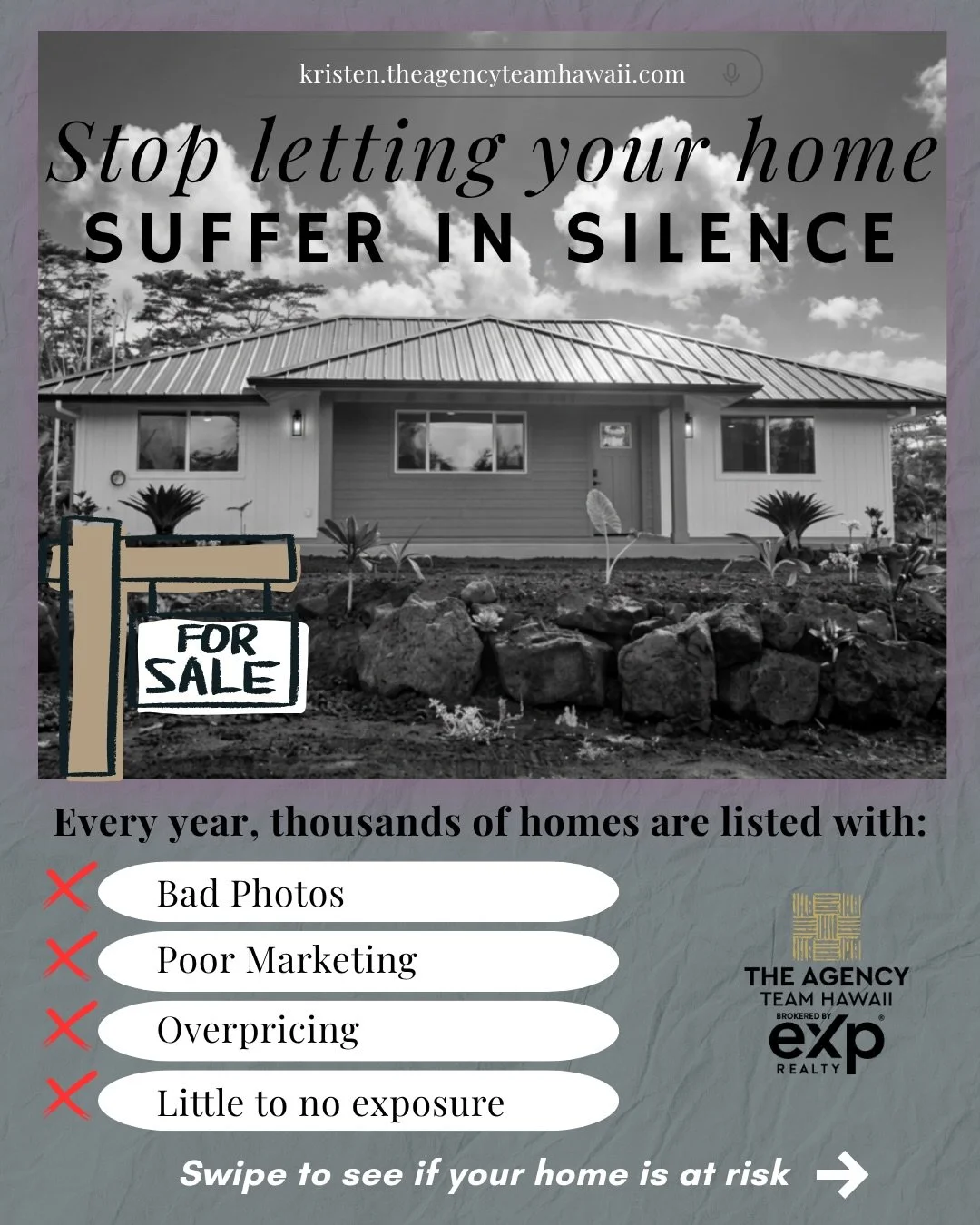 🚨 STOP LETTING YOUR HOME SUFFER IN SILENCE 🚨

Every day, homes across Hawaiʻi are sitting on the market wondering&hellip;

&ldquo;Was it something I said?&rdquo; 🥺🏡

The truth is, many homes don&rsquo;t struggle because they&rsquo;re bad homes&md