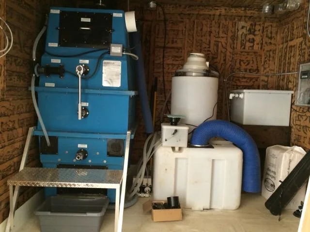 The Composting System for Black Water At Desert Rain