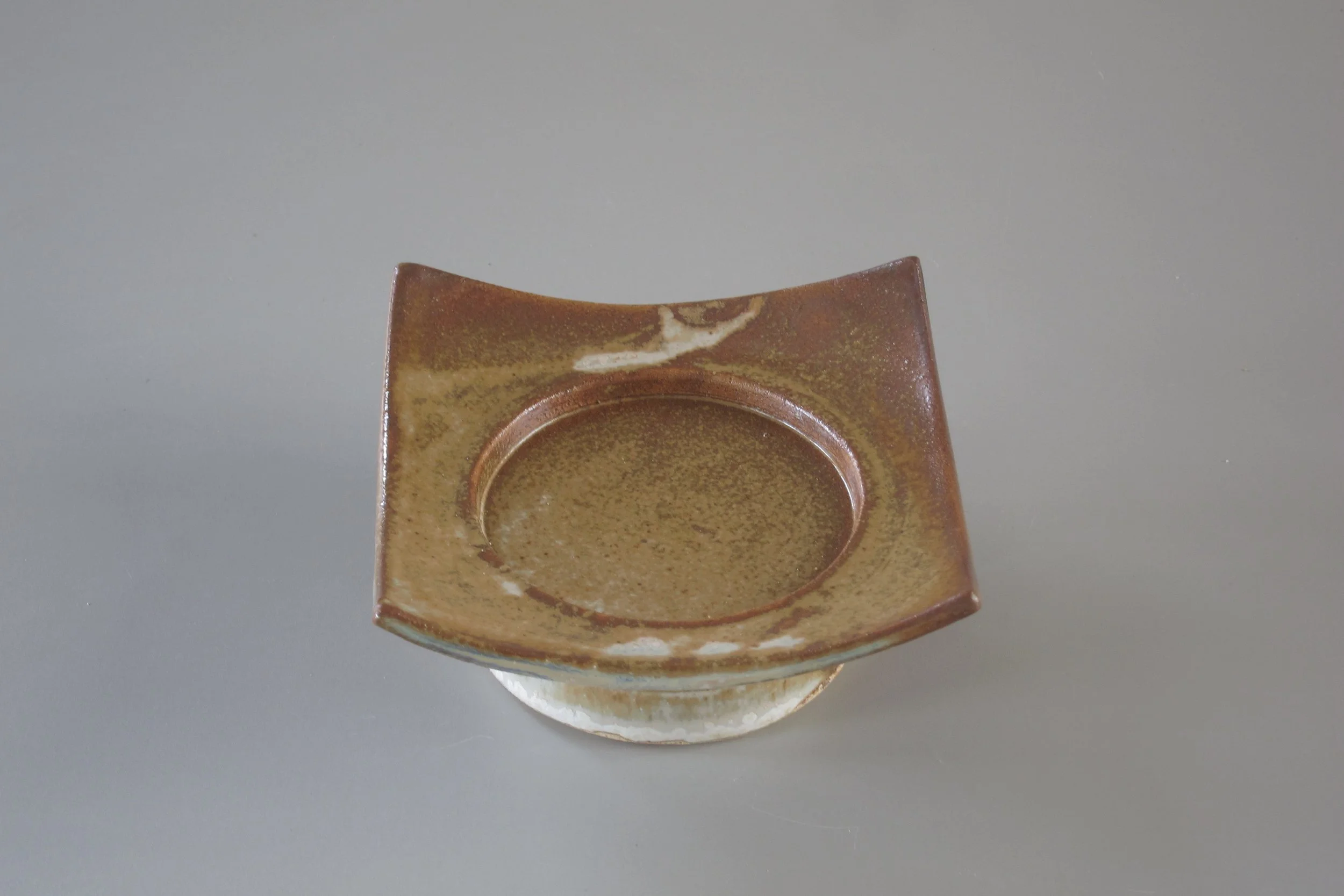 Candle holder for big candle 4" dia