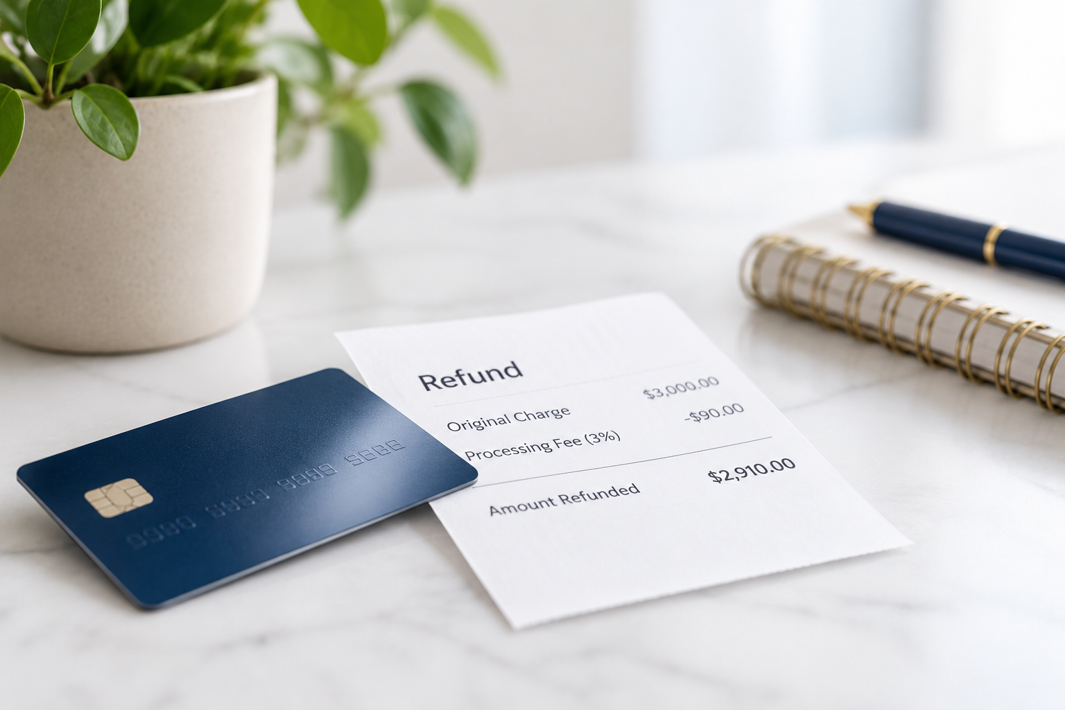 What Happens to Credit Card Fees When You Refund a Retainer?