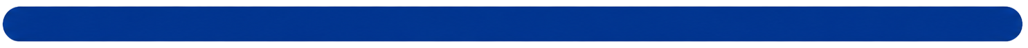 Blue rectangular object with a rounded top edge.