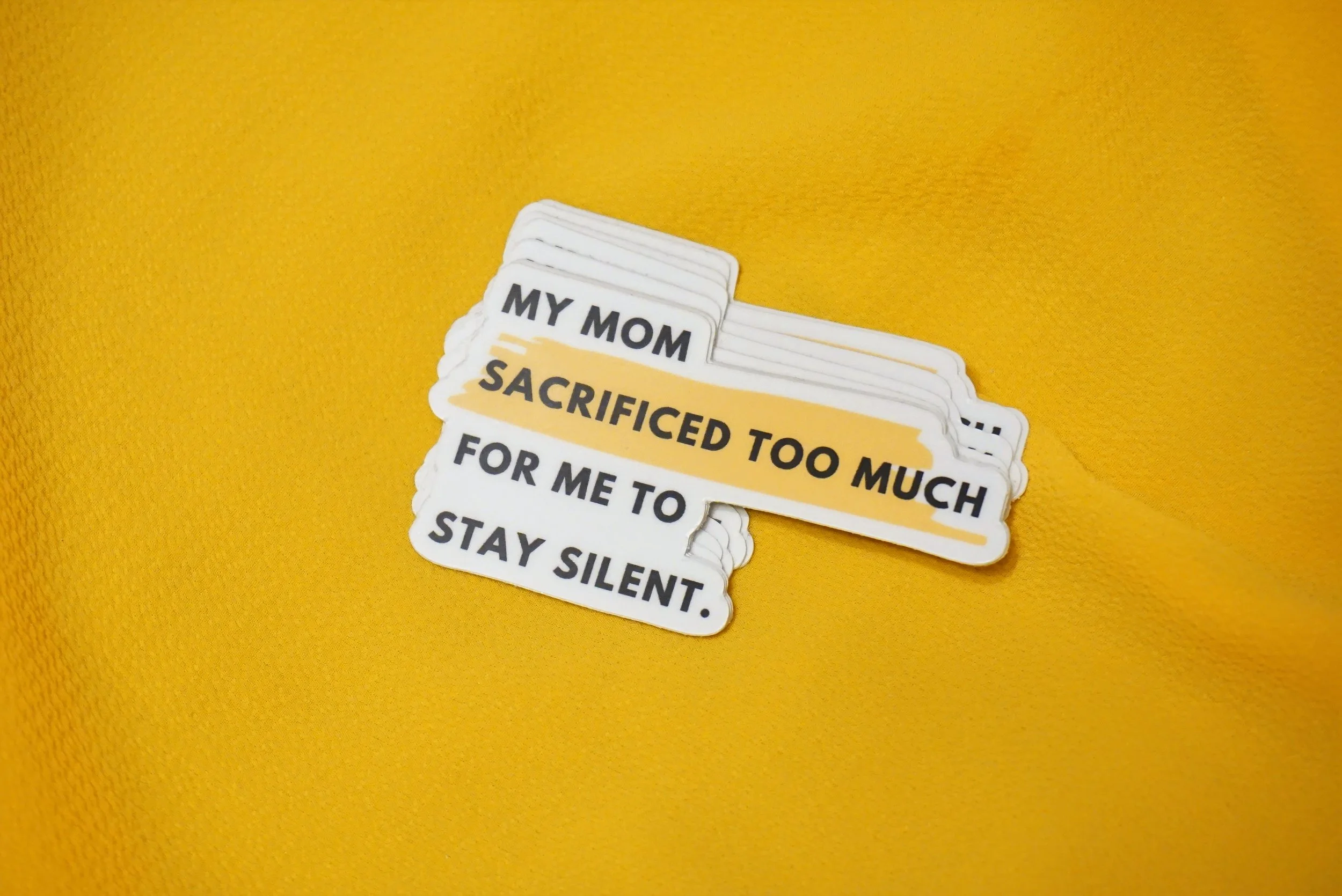 My Mom Sacrificed Sticker