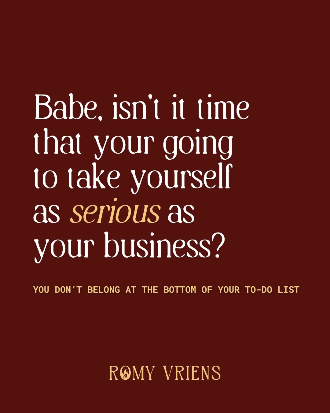 Everyone celebrates fast results. Another revenue spike, another sprint, another strategy. 

But I see what&rsquo;s really happening: women left running on empty. Their heads full of knowledge, their hearts full of doubt, their bodies exhausted. 

Su