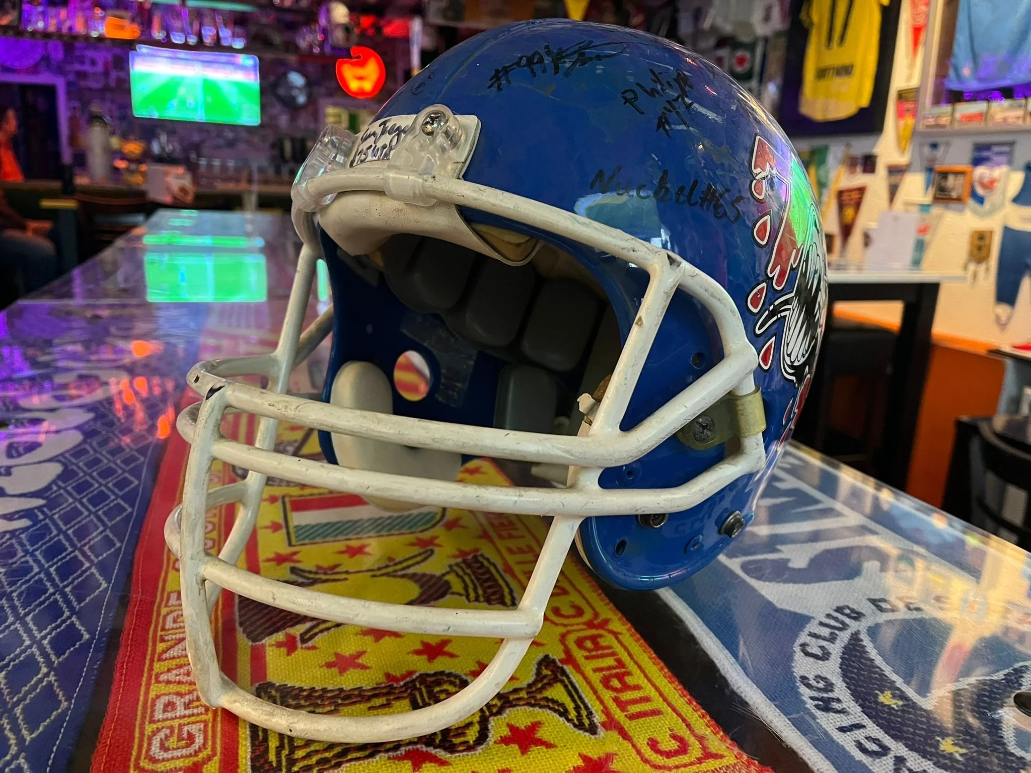 Türchen 8 Der Football-Helm